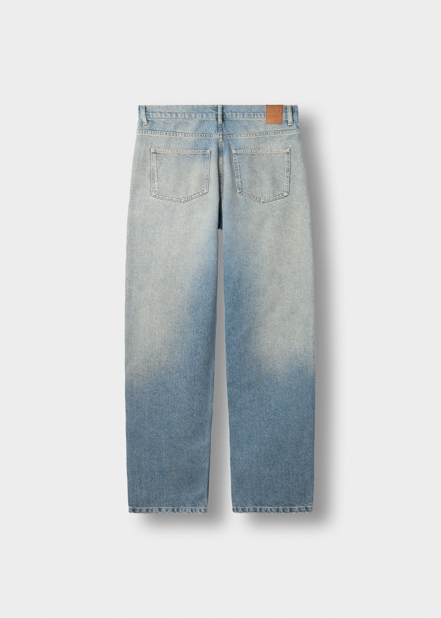 burocs-denim-ripped-vito-baggy-jeans-azure-blue image 2
