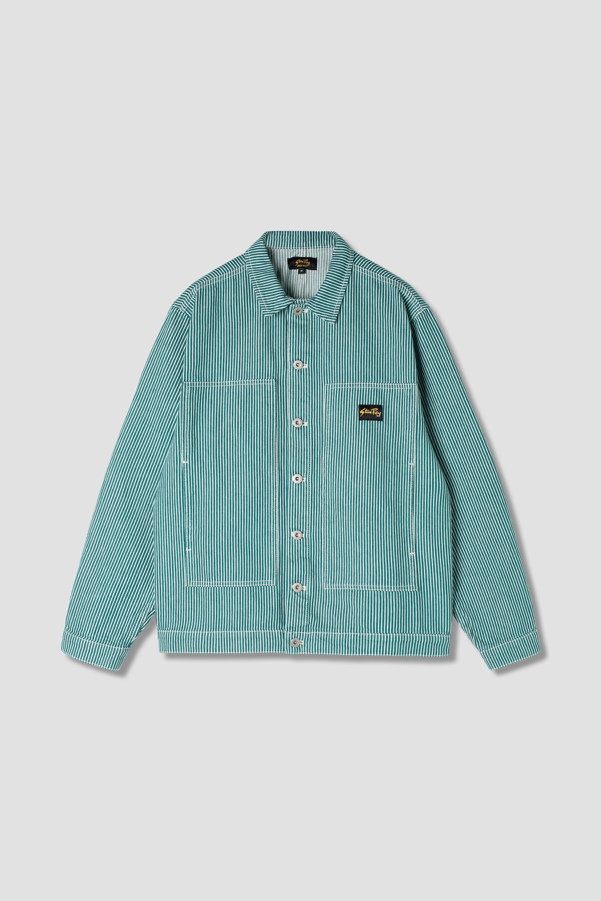 stan-ray-box-jacket-arbeitsjacke-agave-hickory-cropped image 1