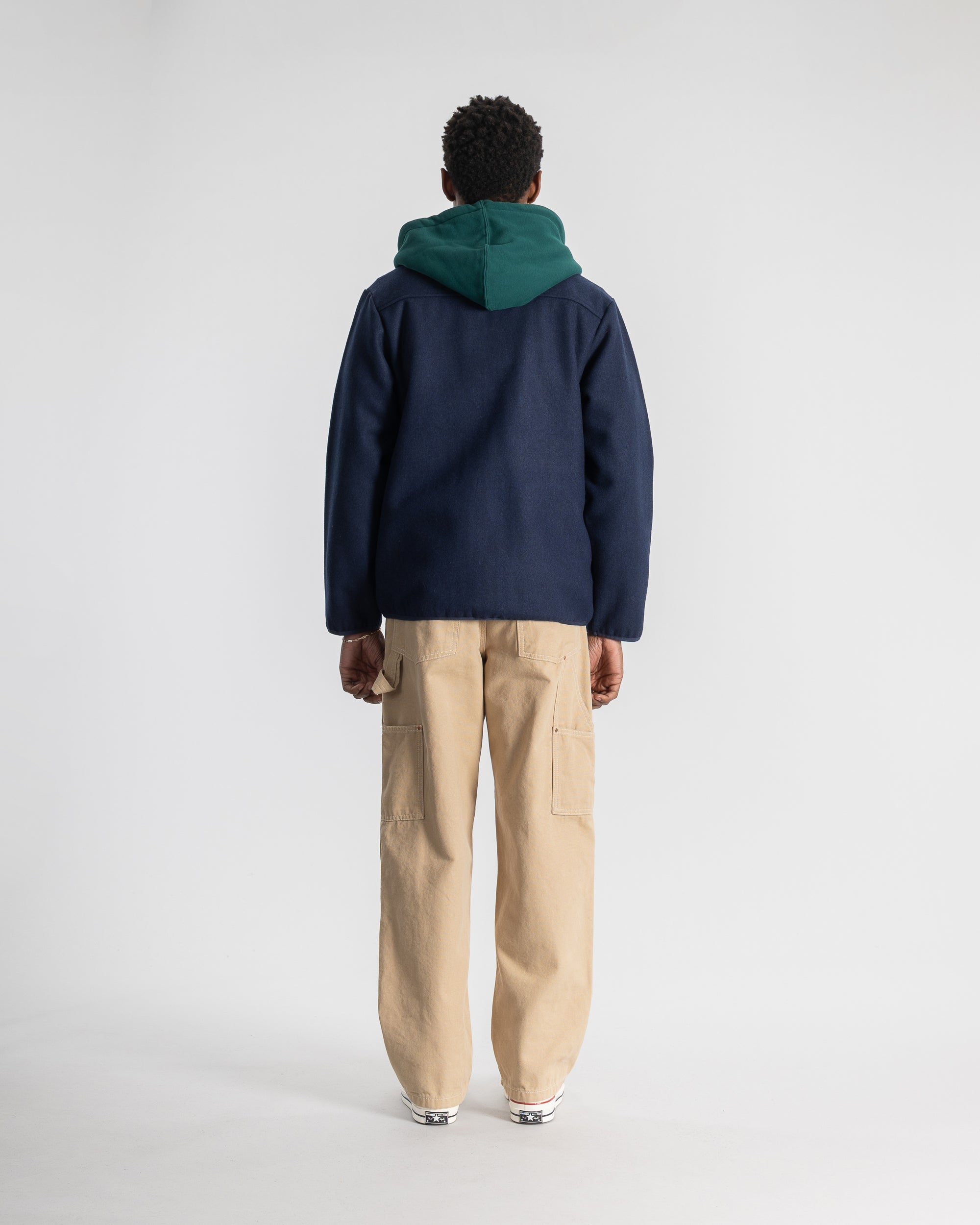stan-ray-wool-fleece-cardigan-strickjacke-navy-heather-wolle image 7