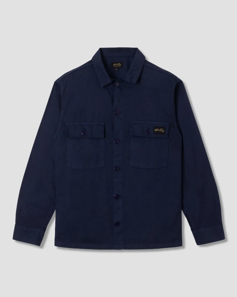 stan-ray-cpo-hemd-navy-ripstop-overshirt image 1