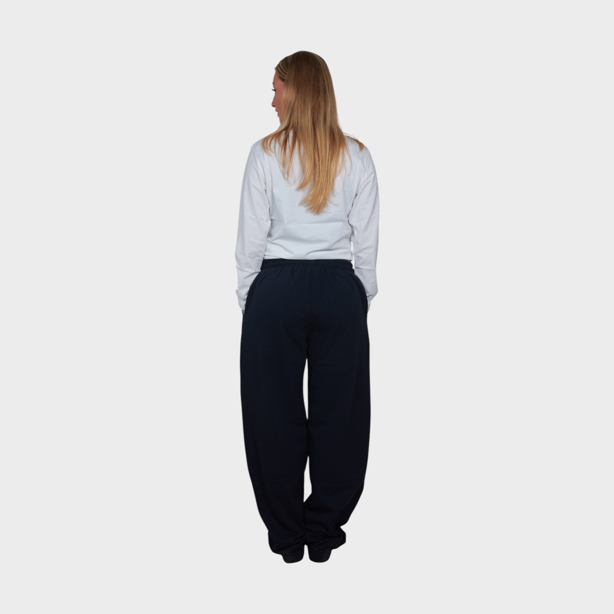 le-fix-sweatpants-navy-baggy-jogginghose-baumwolle image 3