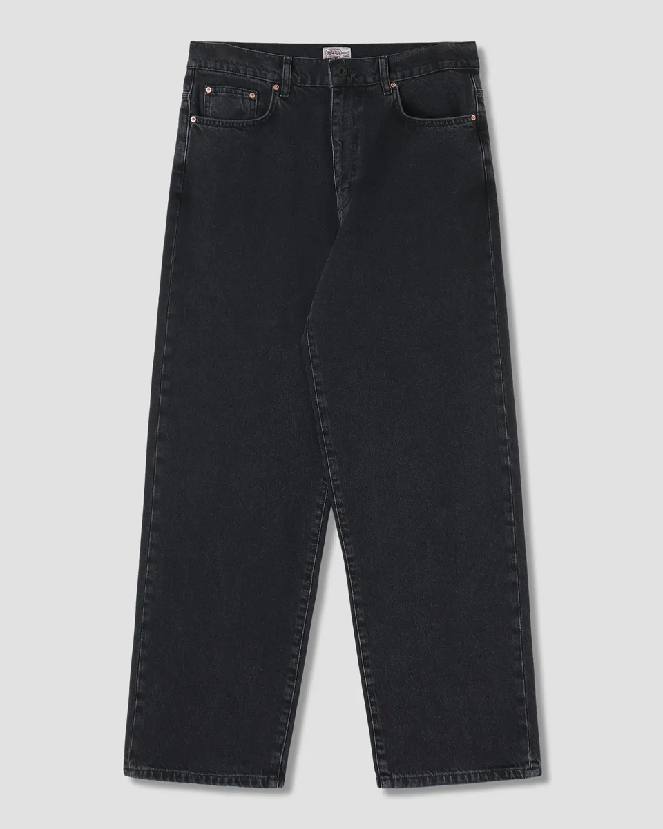 stan-ray-pants-wide-5-stonewashed-black-jeans-loose image 1