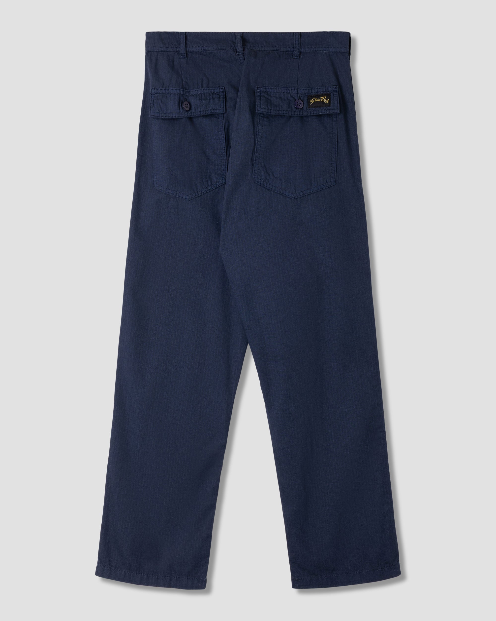 stan-ray-fat-pant-hose-navy-ripstop-baumwolle-lockerer-sitz image 3