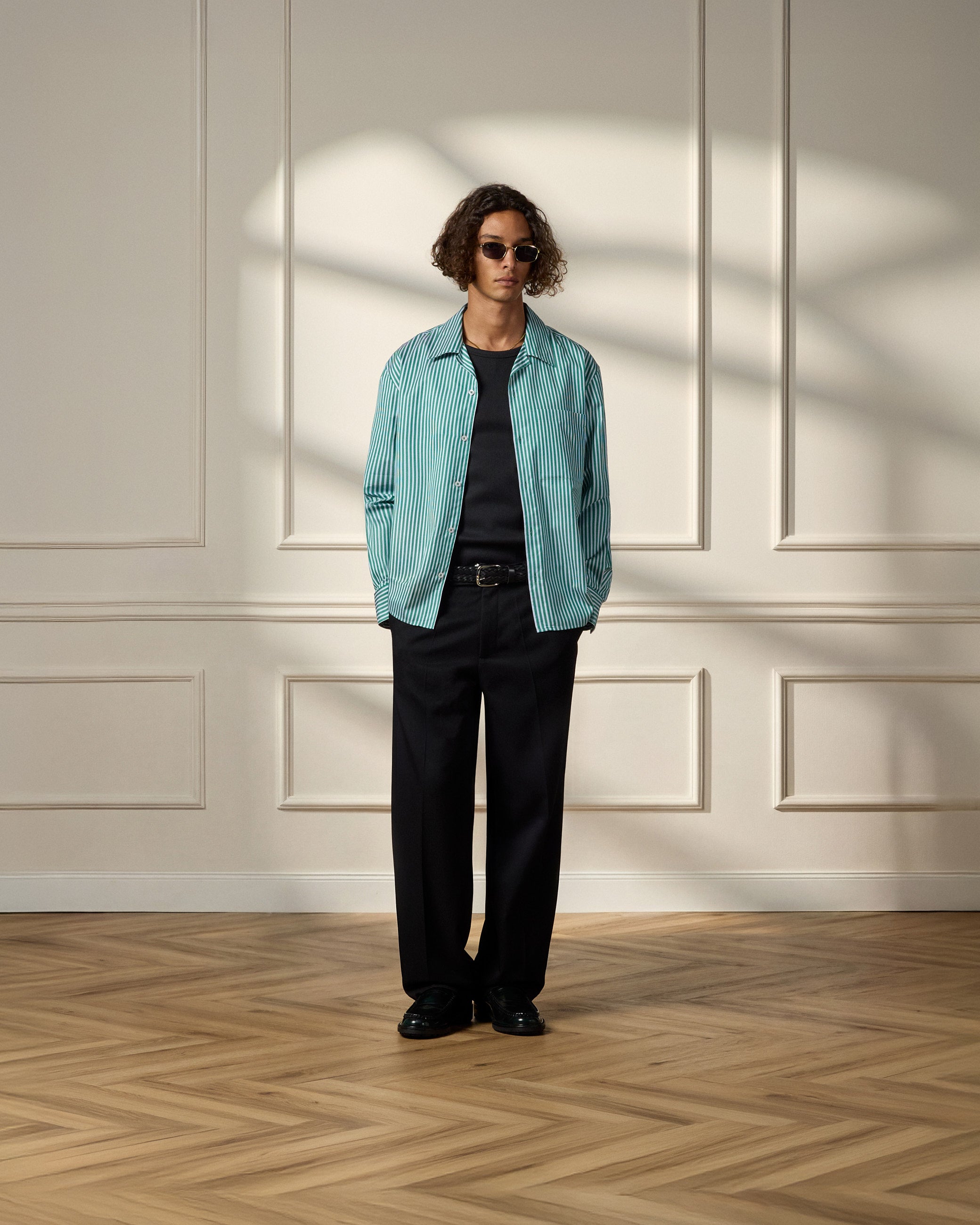 eightyfive-signature-tailored-pants-hose-schwarz-regular-fit image 4