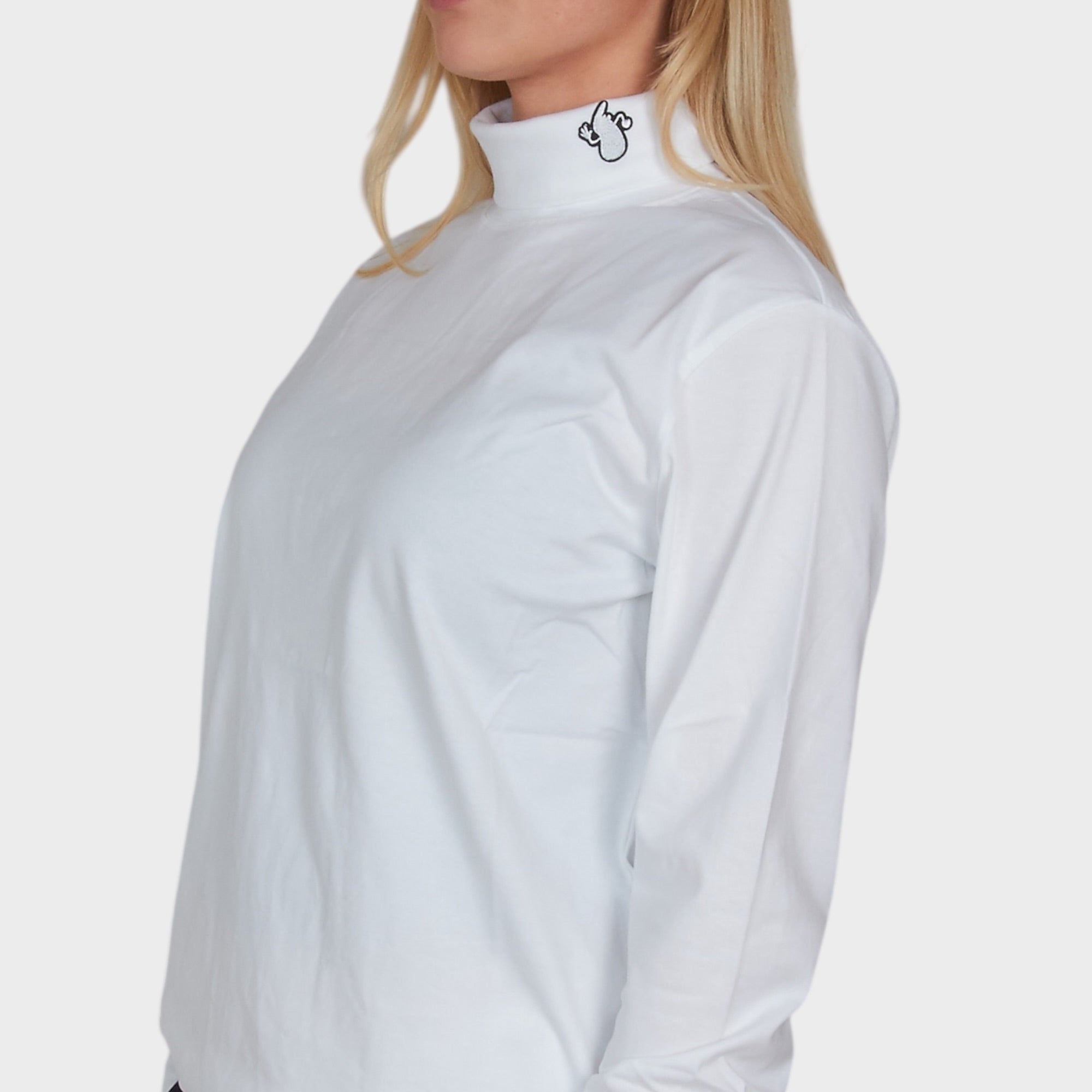 le-fix-patch-turtleneck-strickpullover-weiss-baumwolle-kaj-logo image 4