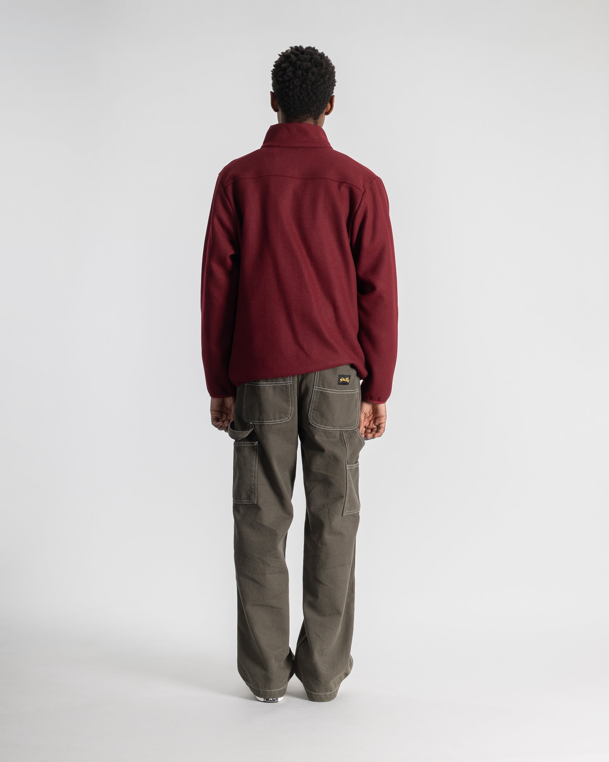 stan-ray-wool-fleece-jacket-jacke-dark-red-wolle image 7