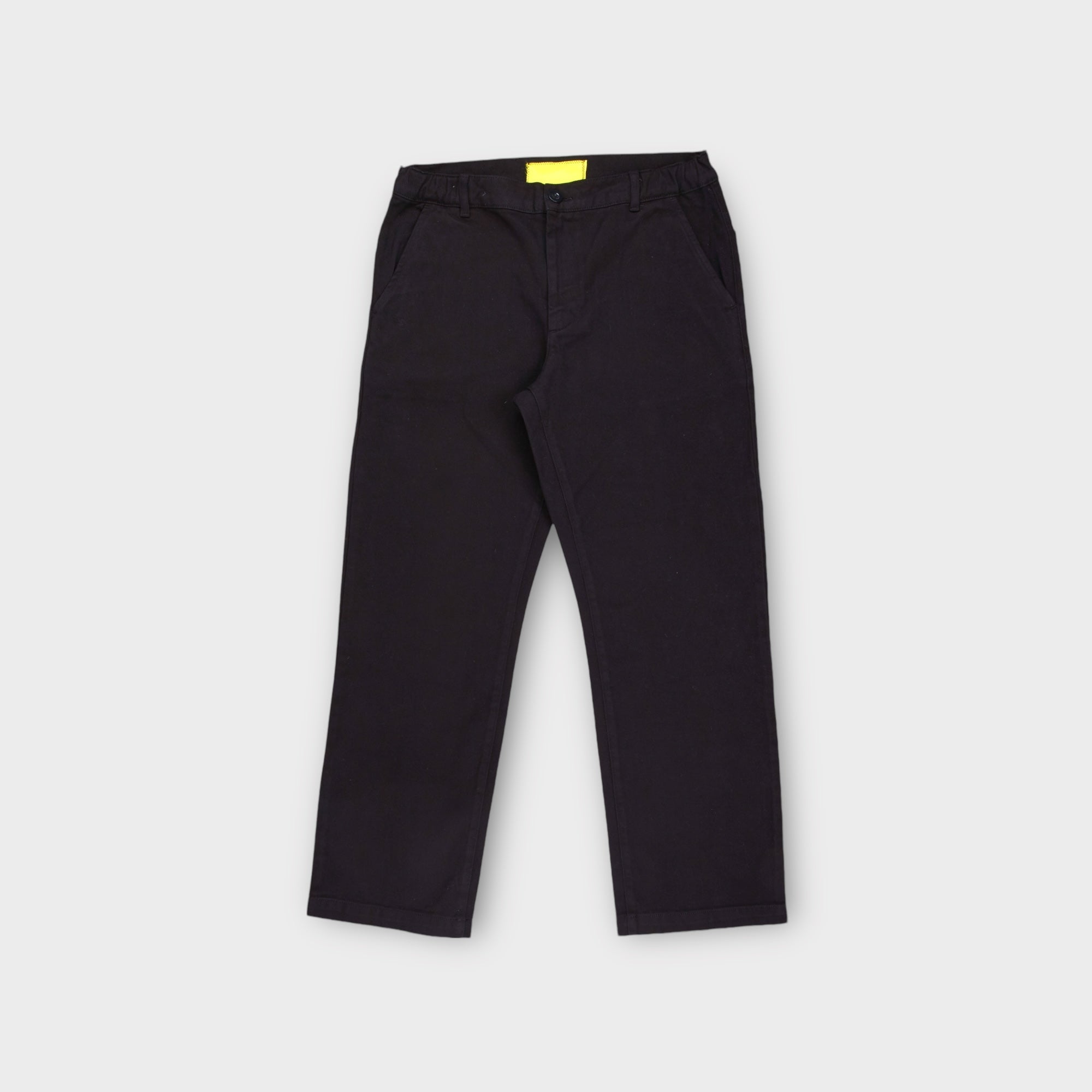 le-fix-sunny-bukser-herren-hose-schwarz-baumwolle-gerader-schnitt image 1