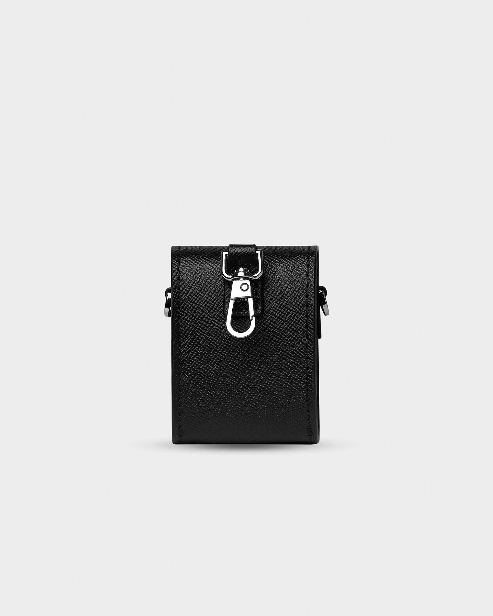 eightyfive-leather-airpod-case-schwarz-saffiano-leder image 2