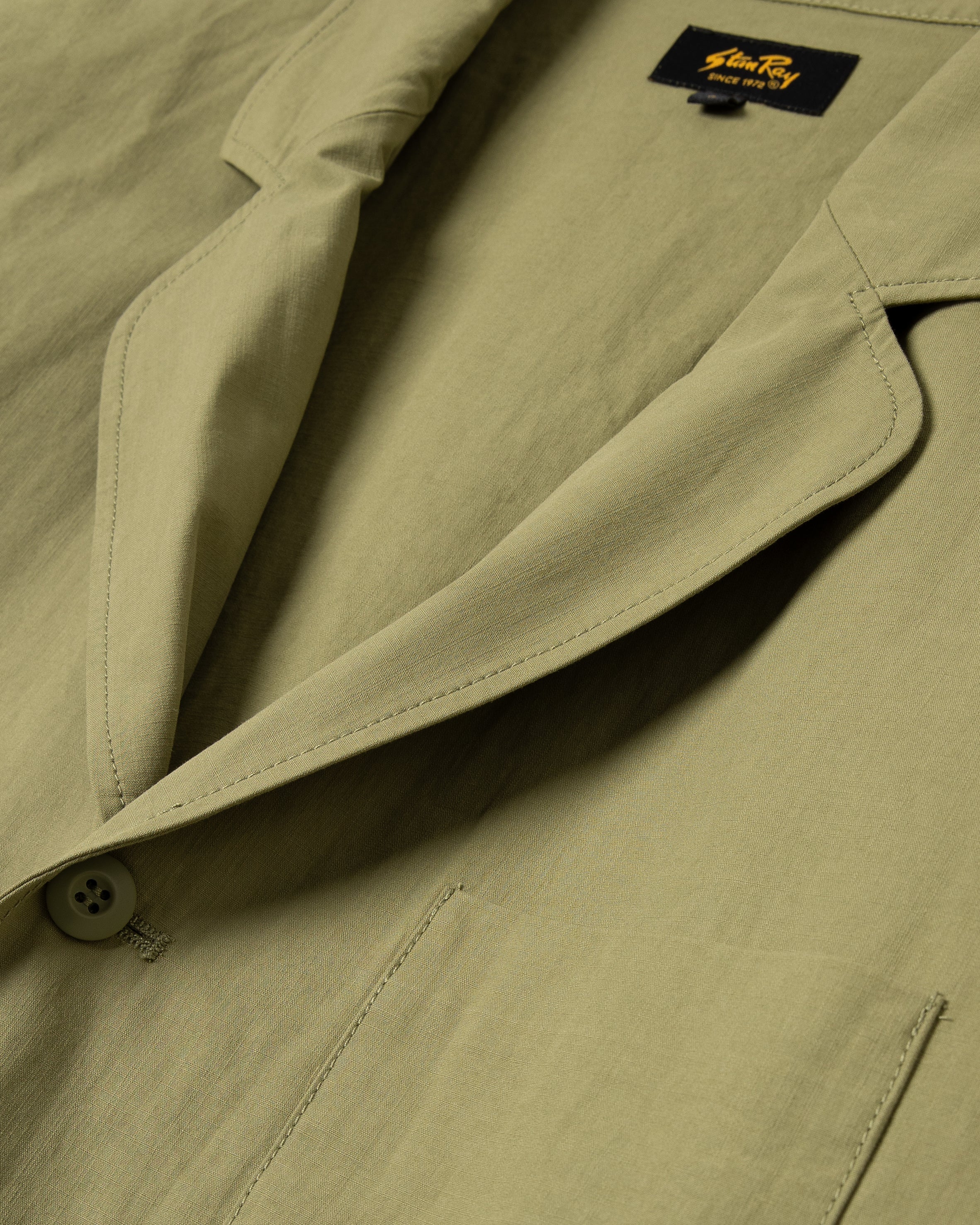 stan-ray-3-pocket-jacket-sakko-olive-sateen-baumwolle image 6