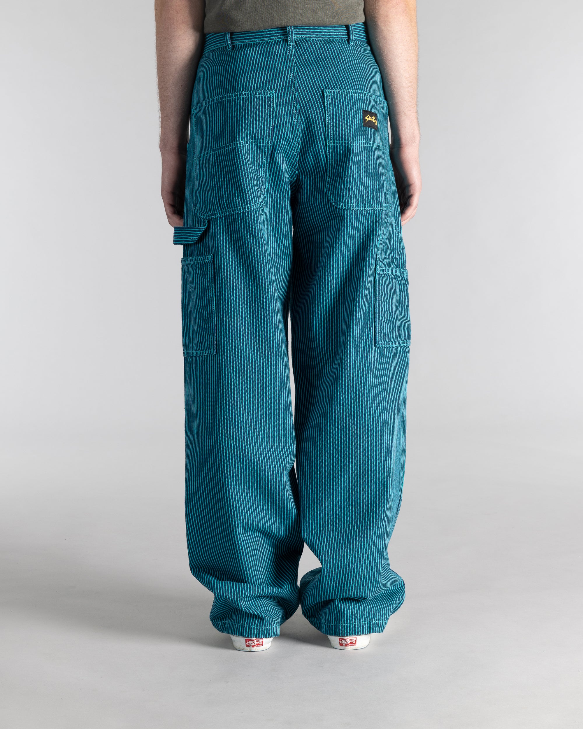 stan-ray-big-job-painter-arbeitshose-blue-teal-hickory image 4