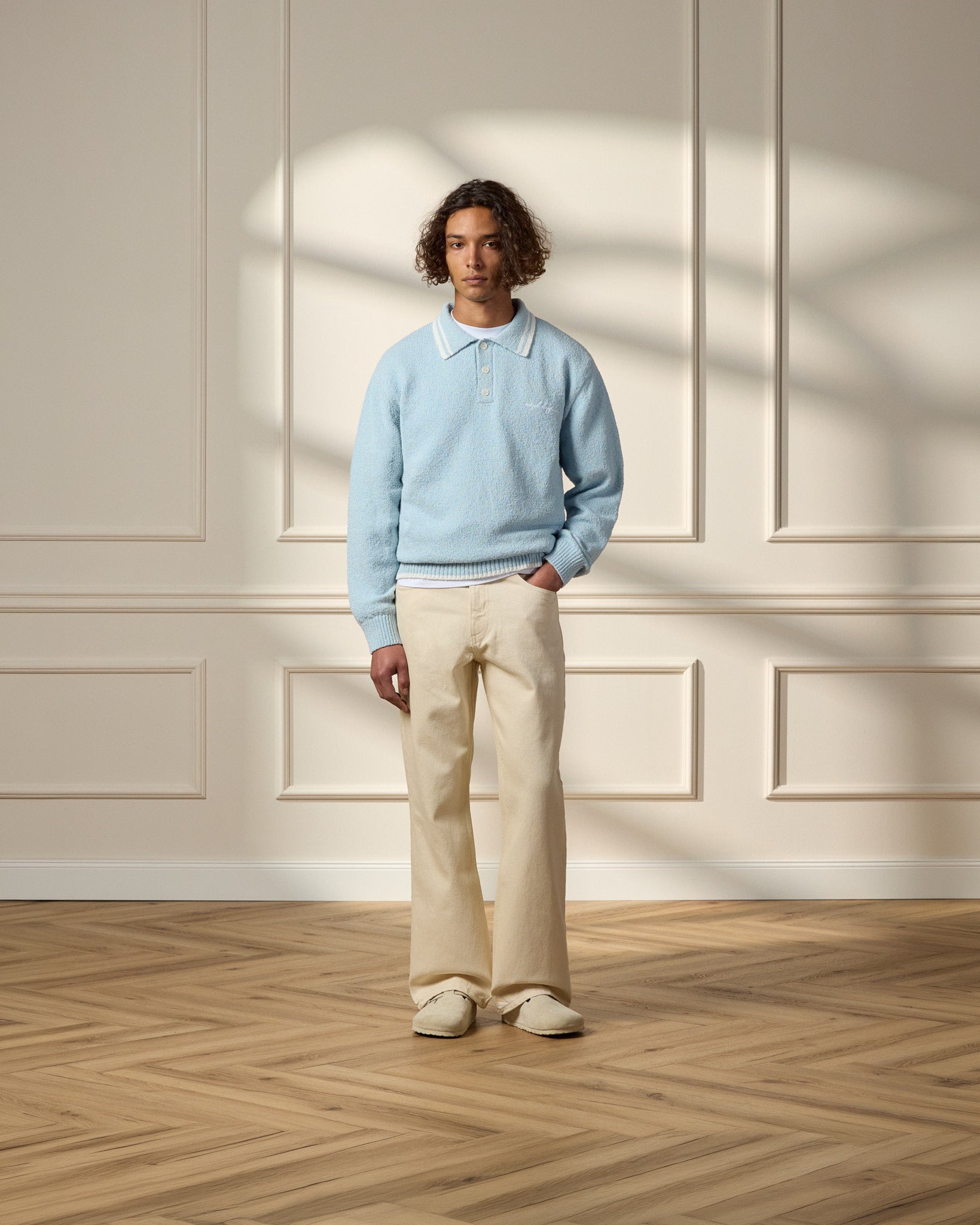 eightyfive-flared-denim-jeans-ecru-flared-fit-baumwolle image 4