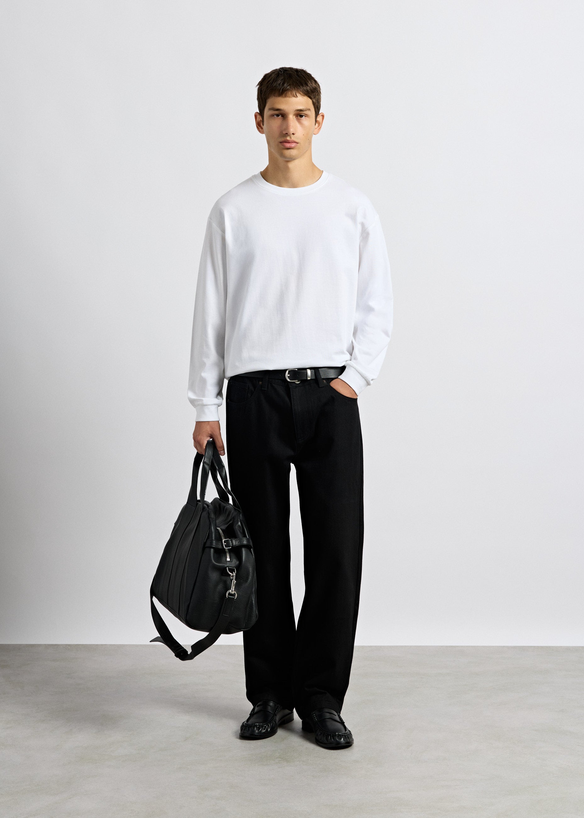 burocs-cuffed-longsleeve-white-relaxed-fit-baumwolle image 4