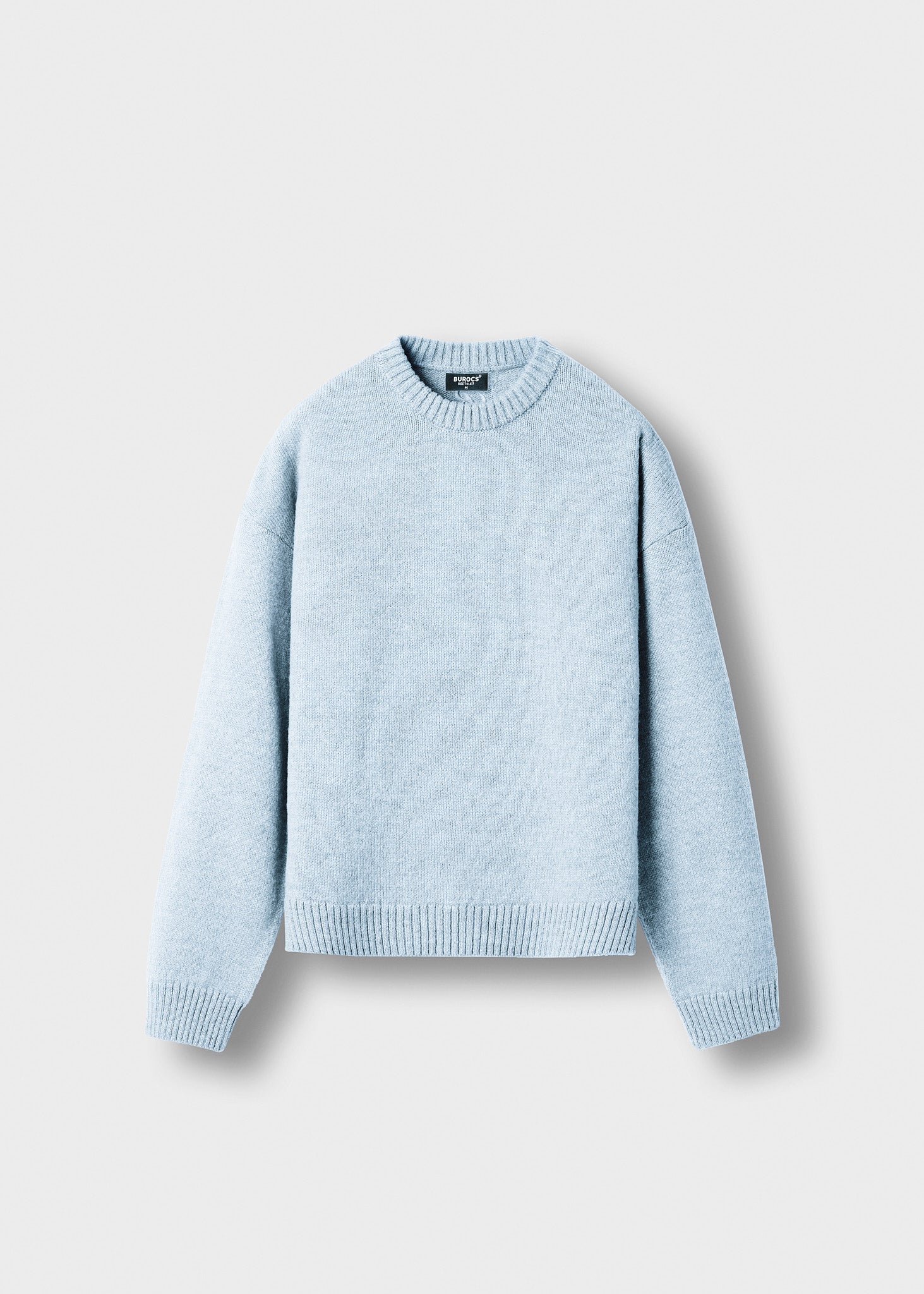 burocs-knitwear-knit-crewneck-sweater-pullover-babyblue image 1