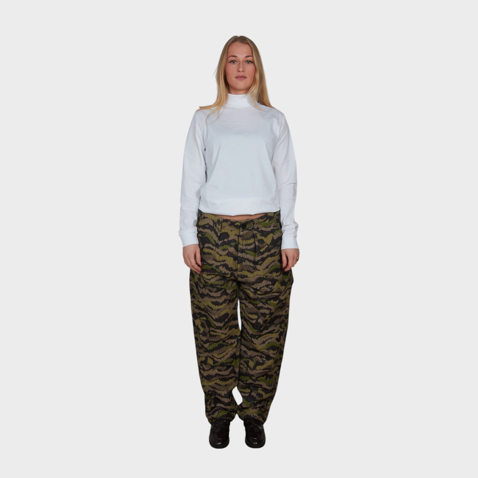 le-fix-camo-bukser-hose-camo-gr-n-baumwolle-polyester image 3