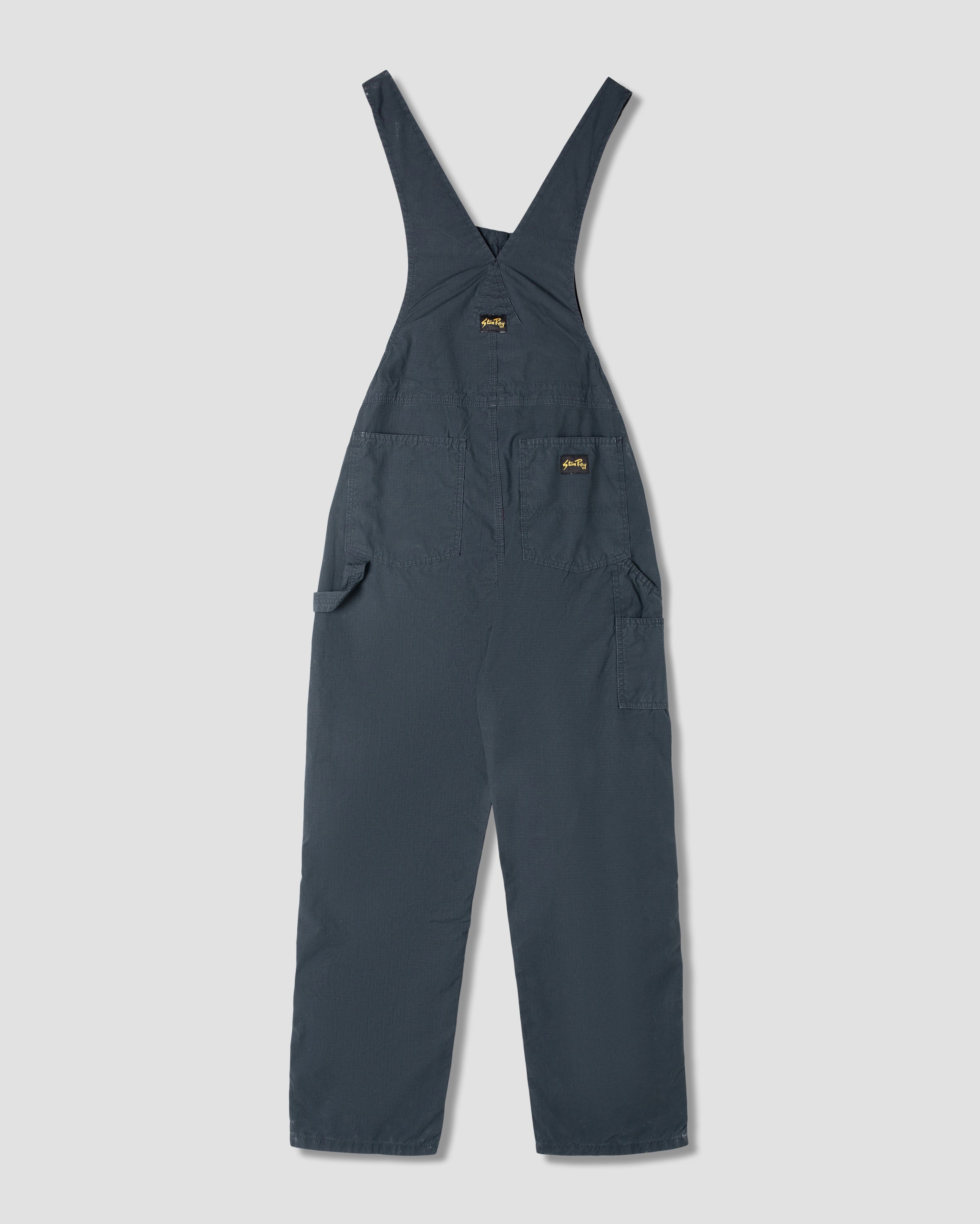stan-ray-earls-bib-latzhose-navy-ripstop-baumwolle image 2