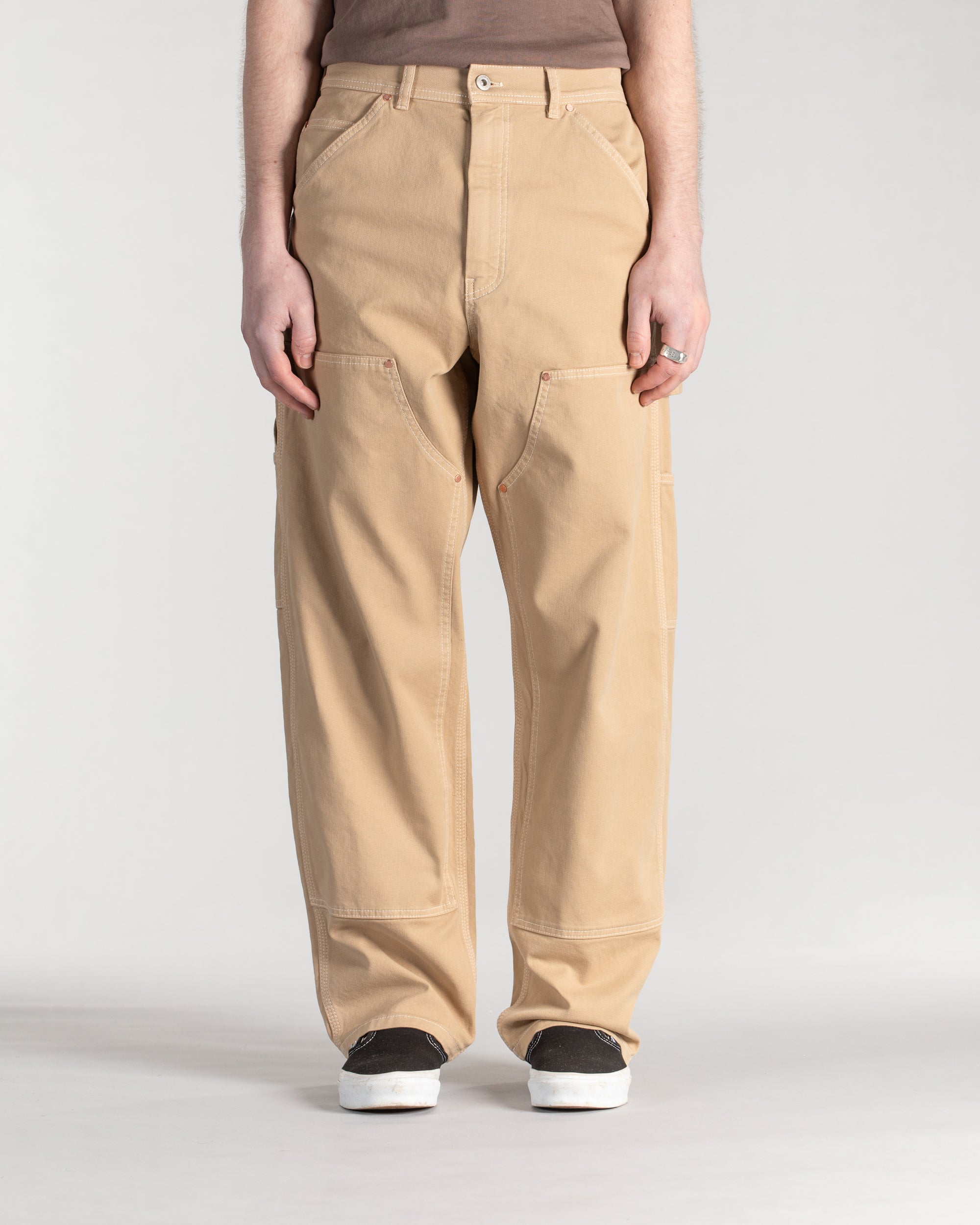 stan-ray-double-knee-pant-arbeitshose-vintage-khaki-duck-baumwolle image 2