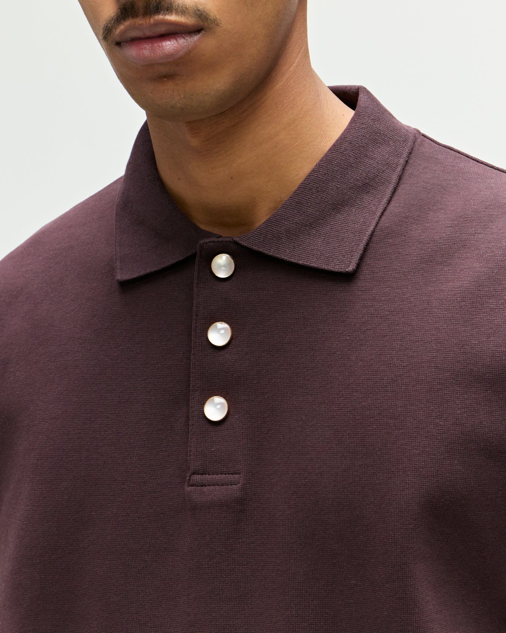 eightyfive-tops-interlock-poloshirt-chocolate-brown-regular image 6