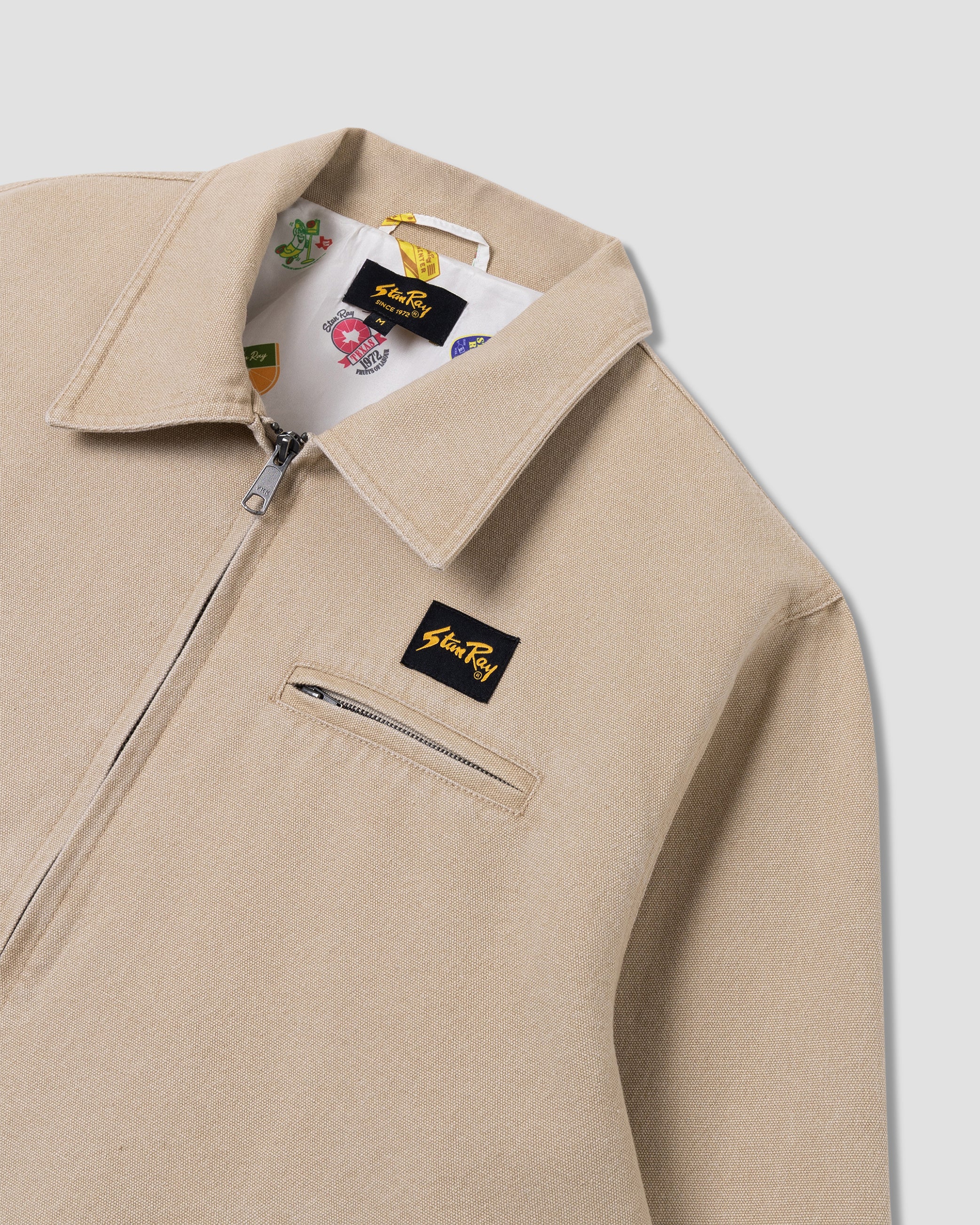stan-ray-gas-jacket-jacke-eucalyptus-canvas image 4