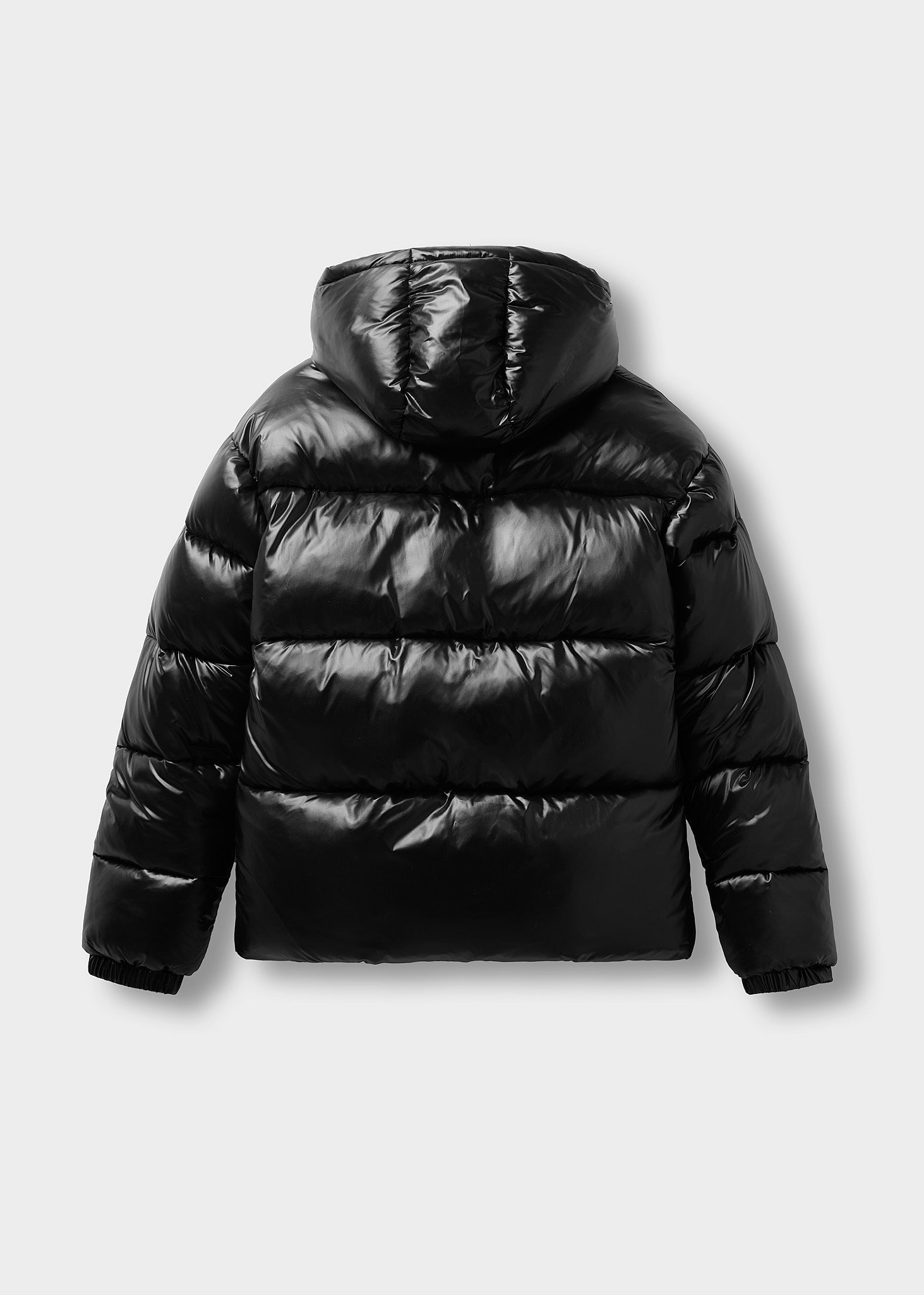 burocs-hooded-puffer-jacket-steppjacke-black-glossy-nylon image 2