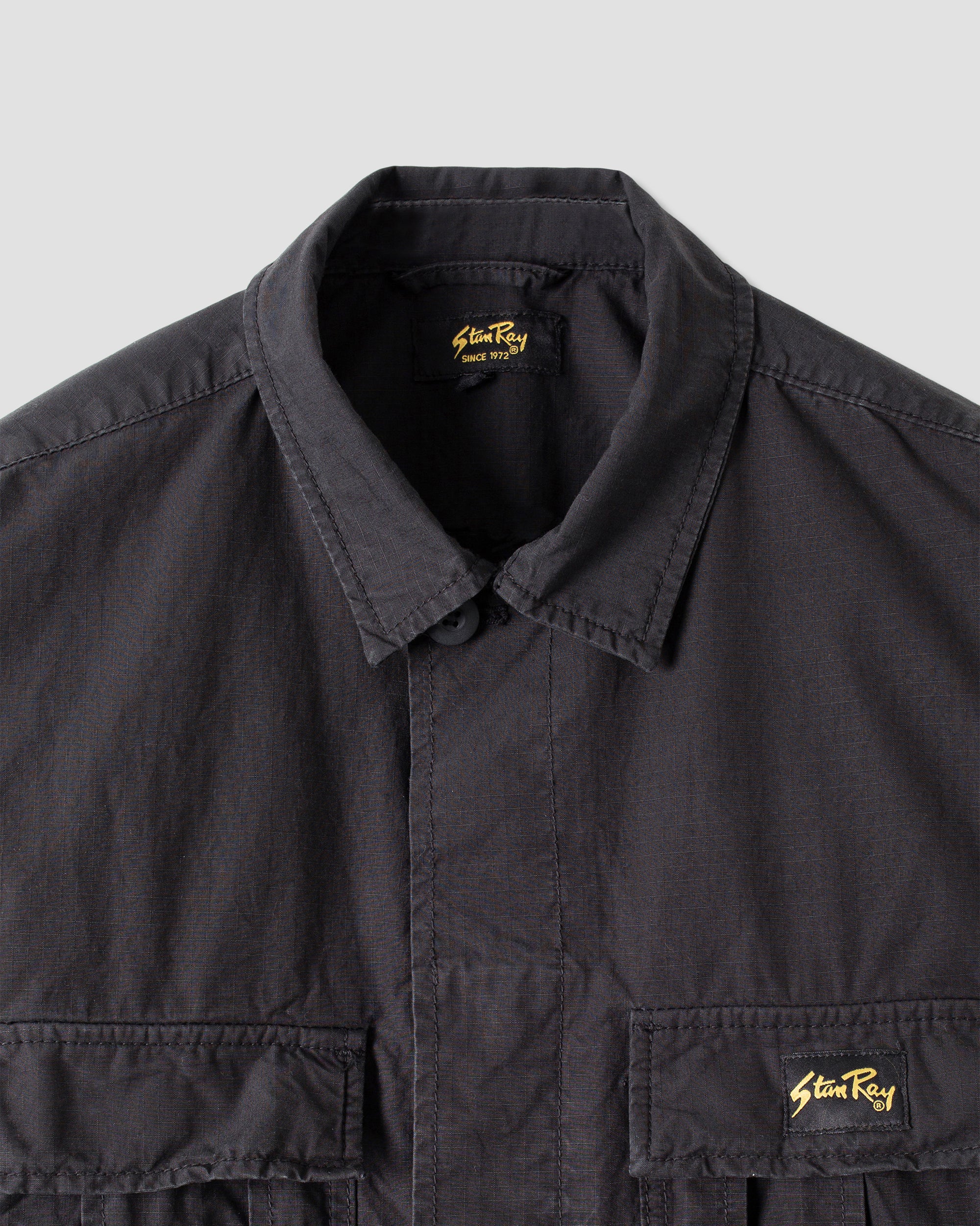 stan-ray-utility-jacket-jacke-black-ripstop-baumwolle image 3