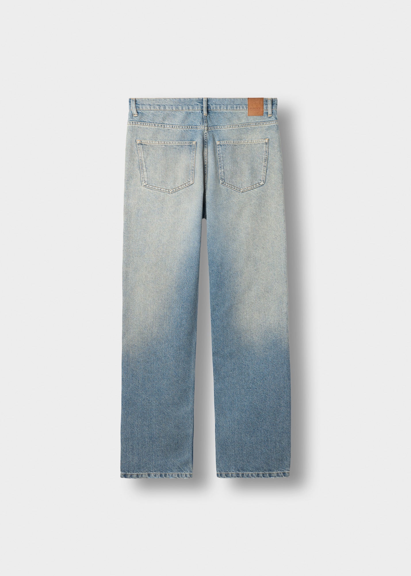 burocs-denim-ripped-john-straight-jeans-azure-blue image 2
