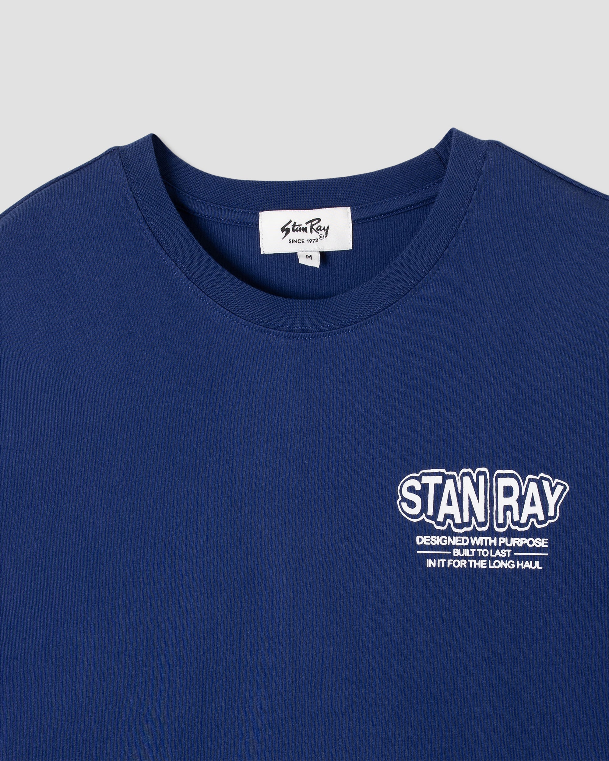 stan-ray-tees-long-haul-t-shirt-navy-baumwolle image 4