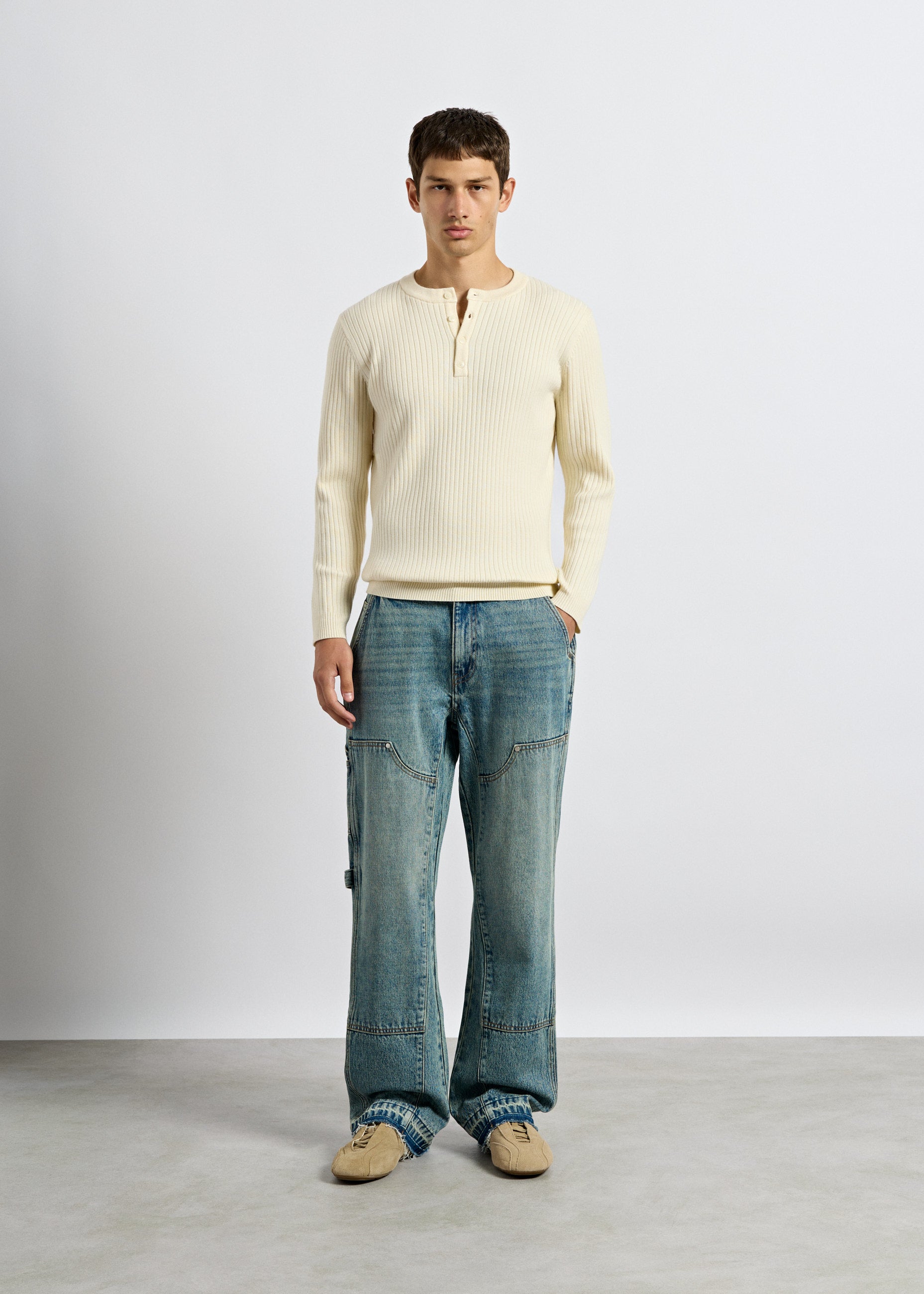 burocs-tony-flared-carpenter-jeans-azure-blue-bootcut image 4