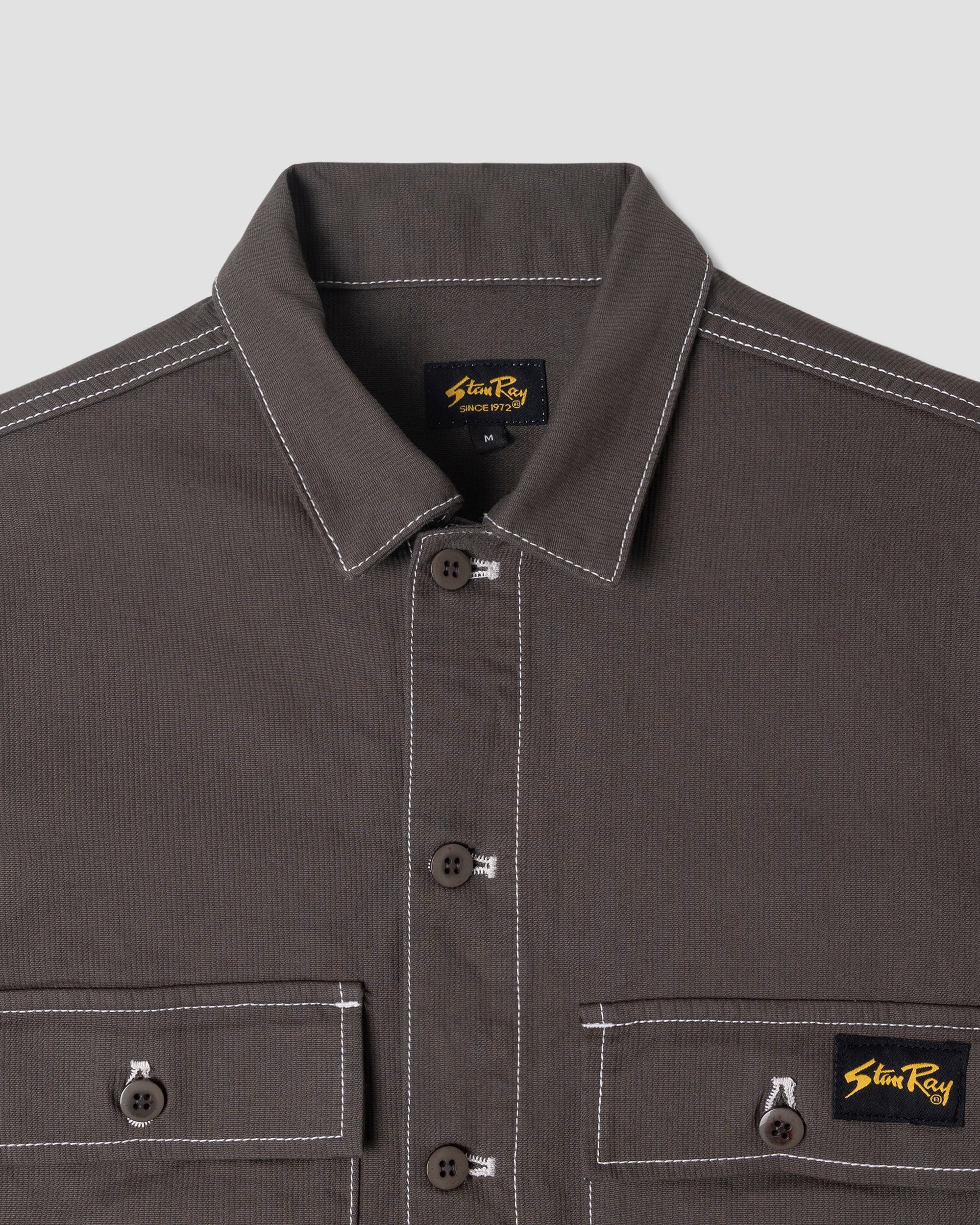 stan-ray-cpo-hemd-charcoal-bedford-arbeitshemd-herren image 4