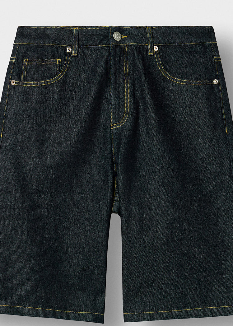 burocs-shorts-marco-baggy-shorts-raw-blue-baumwolle image 3