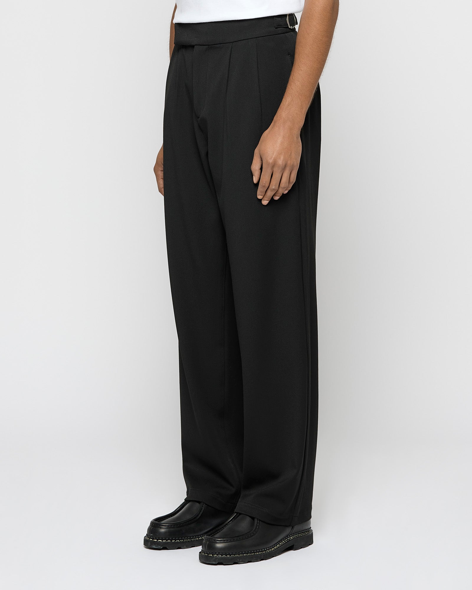 eightyfive-pleated-tailored-pants-anzughose-black-31 image 3