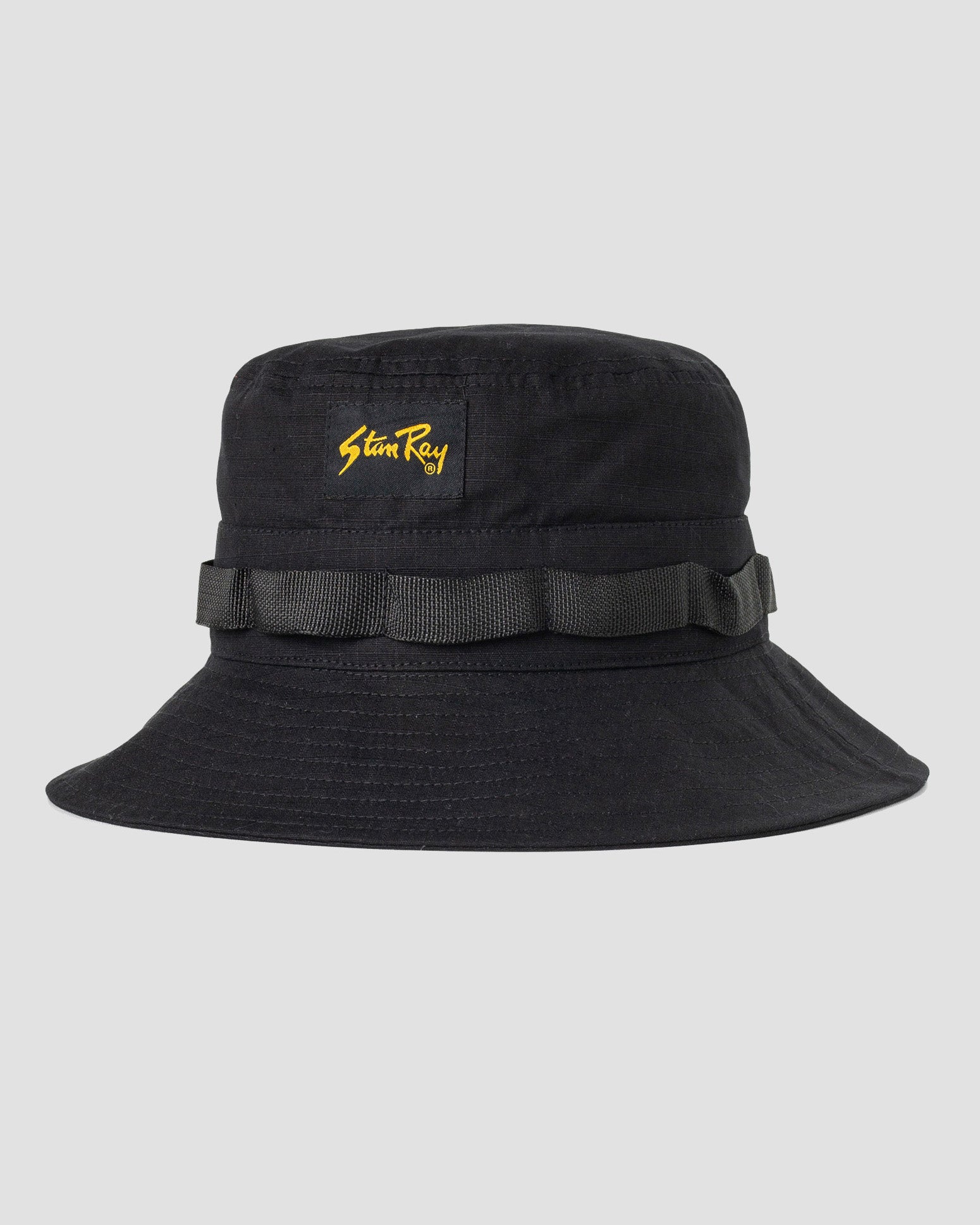 stan-ray-boonie-hut-black-ripstop-mit-kinnband image 1