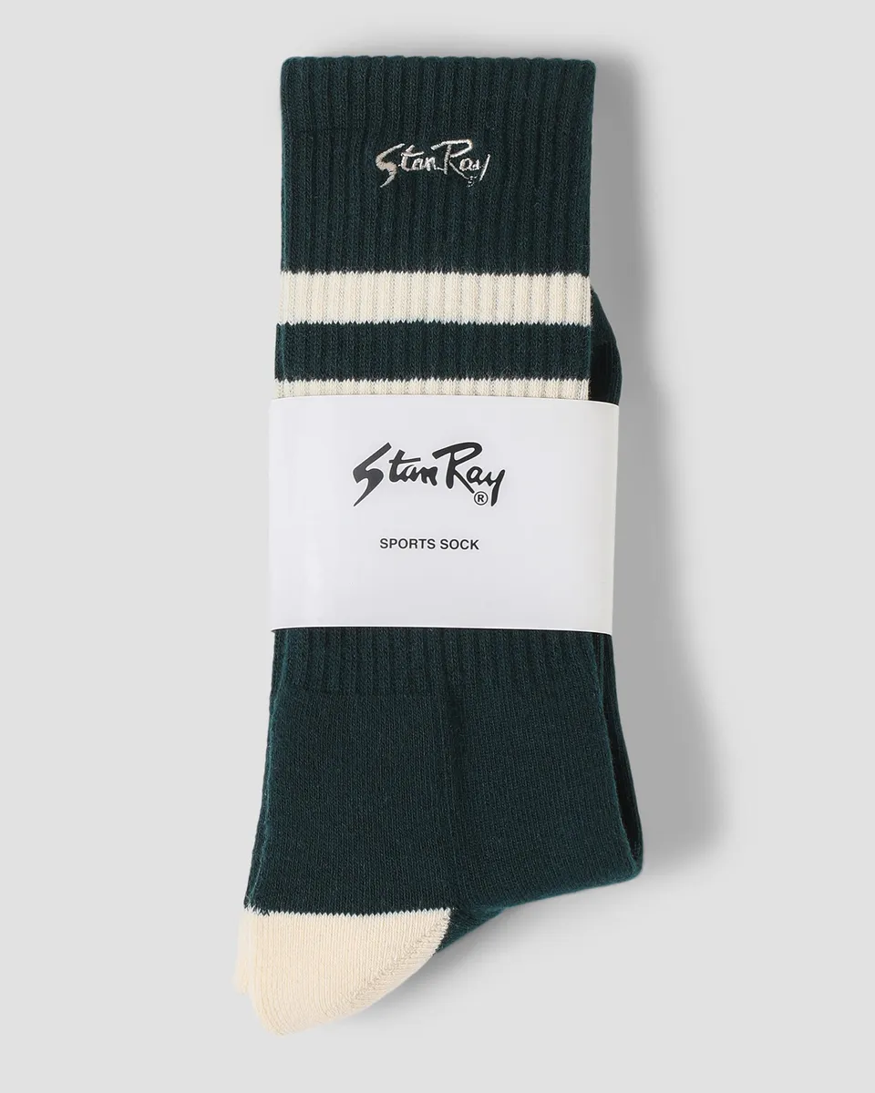 stan-ray-sports-sock-socken-botanical-green-natural image 1