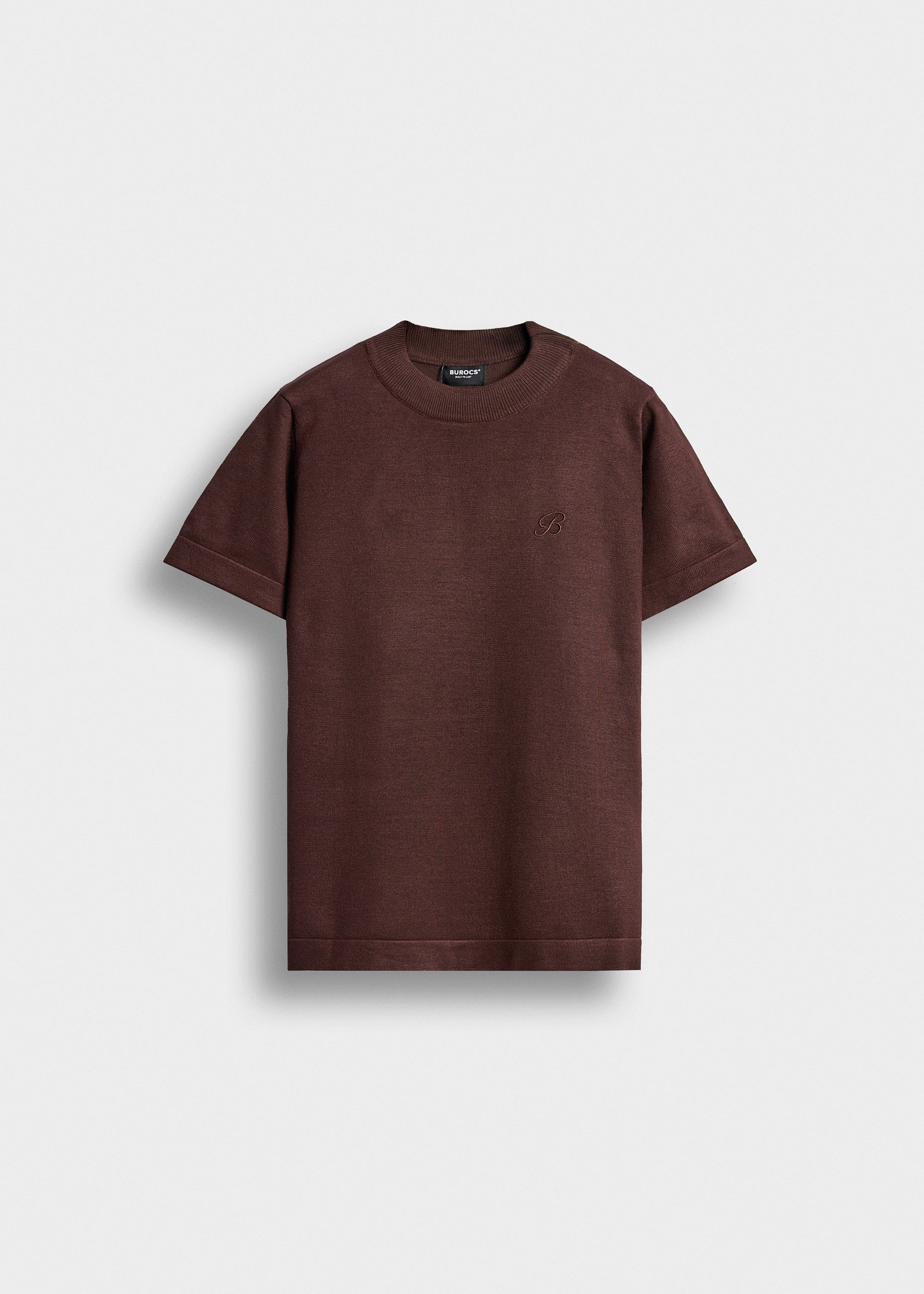 burocs-fine-knit-t-shirt-brown-slim-fit-feinstrick image 1