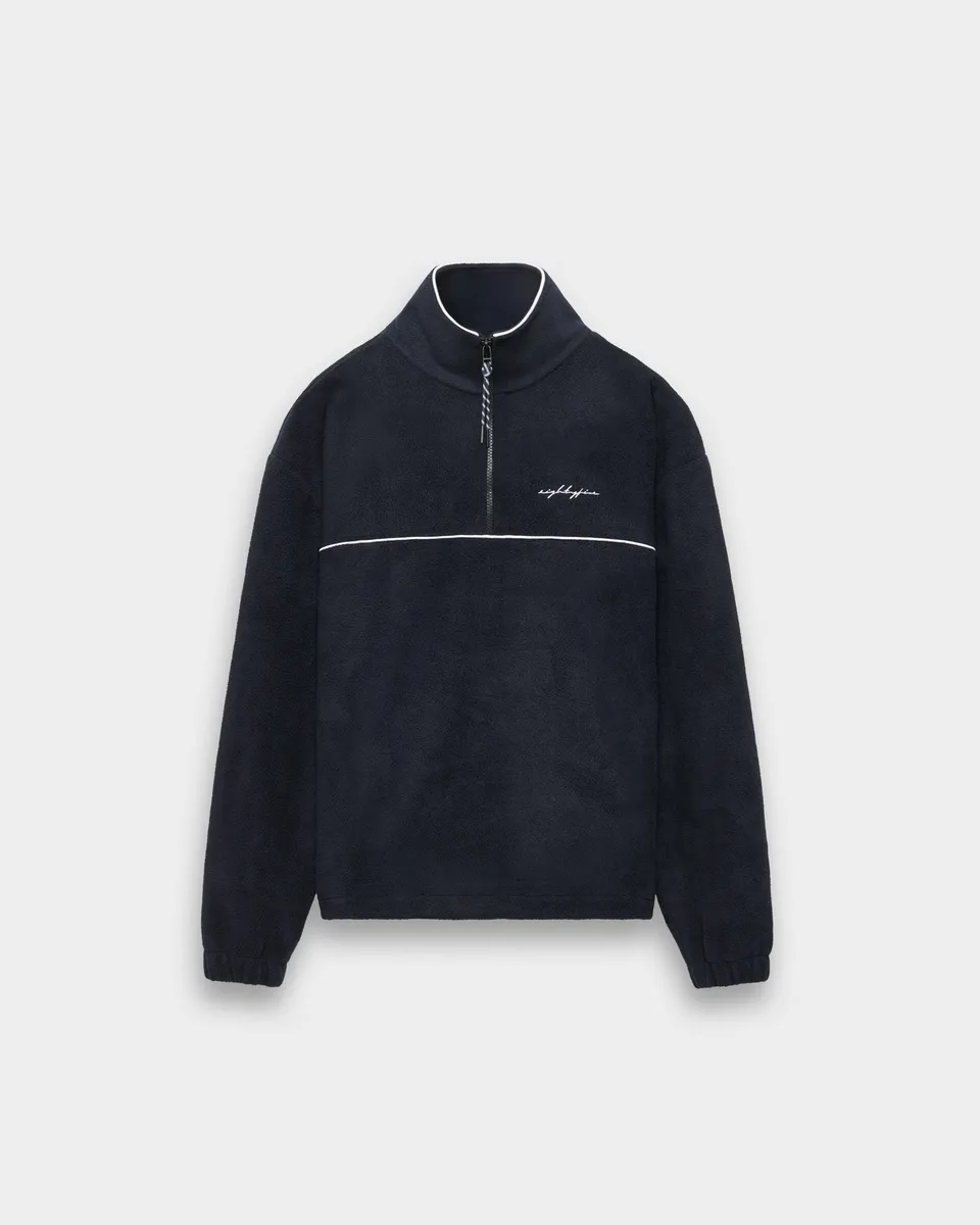 eightyfive-fleece-half-zip-windbreaker-navy-herren-oversize image 1