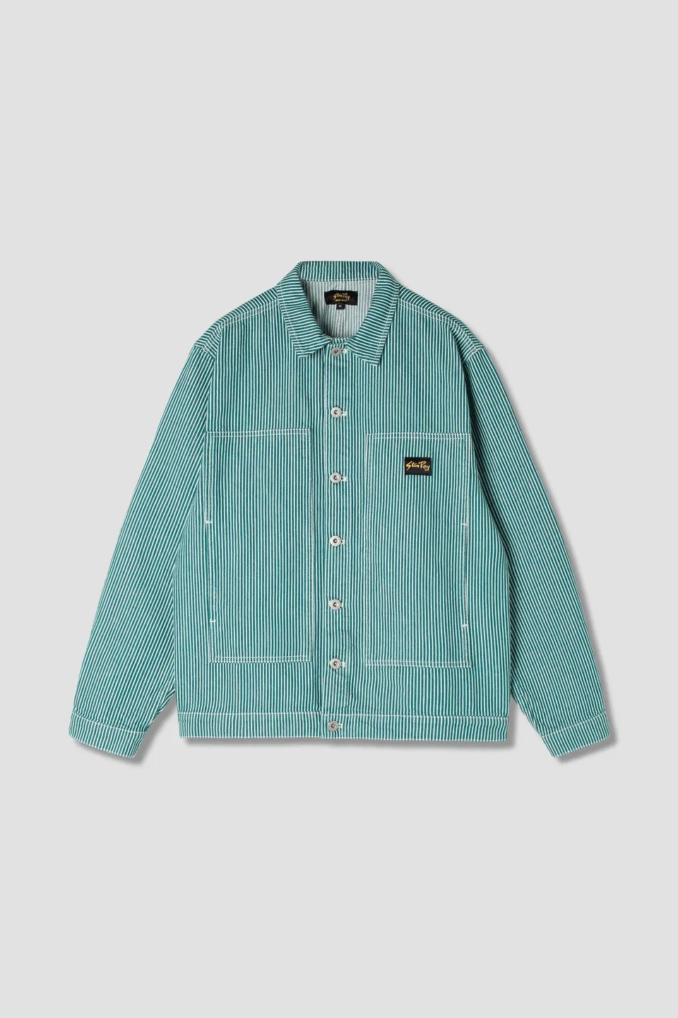 stan-ray-box-jacket-arbeitsjacke-agave-hickory-cropped image 1