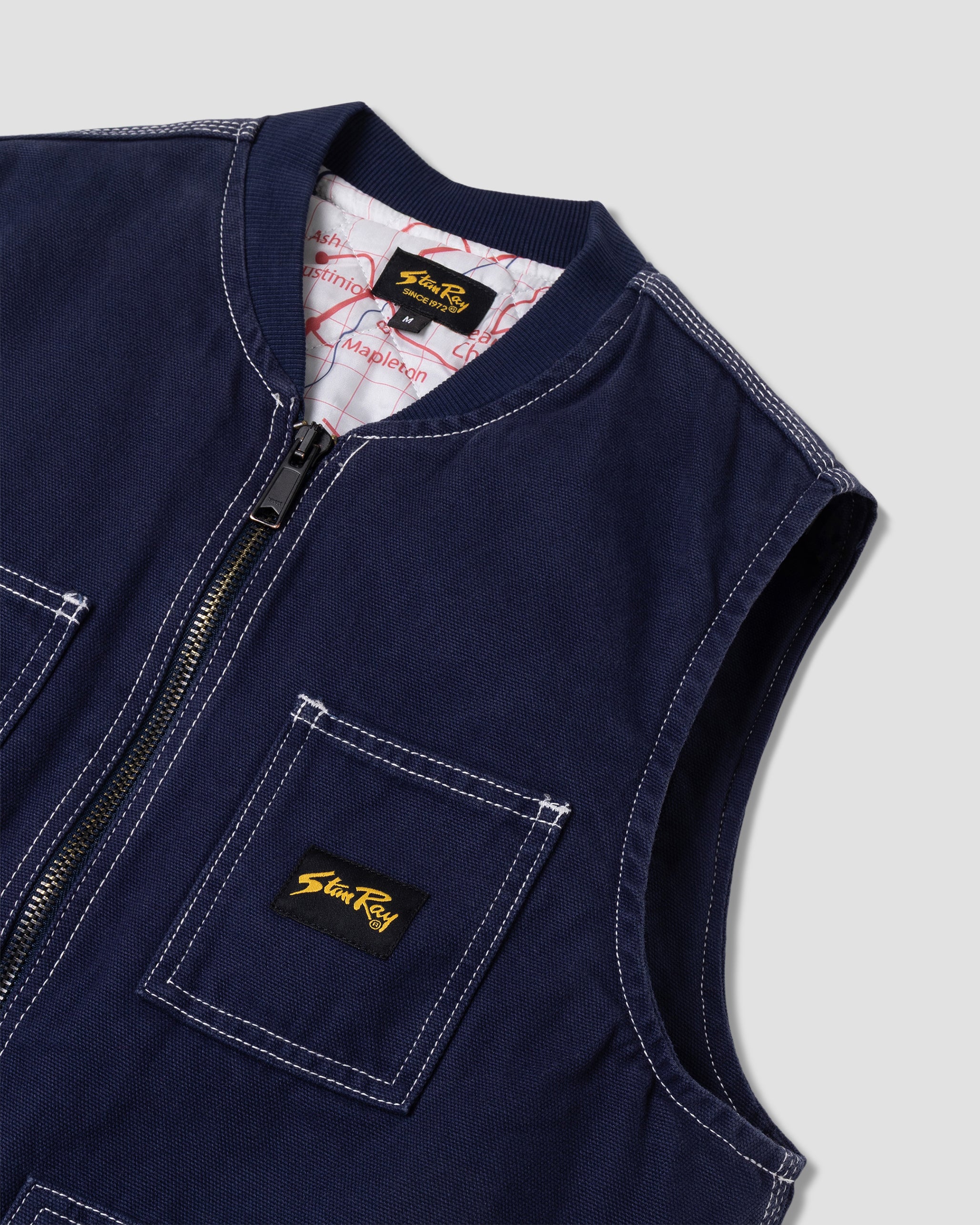 stan-ray-pork-chop-vest-washed-navy-weste-herren-wattiert image 4