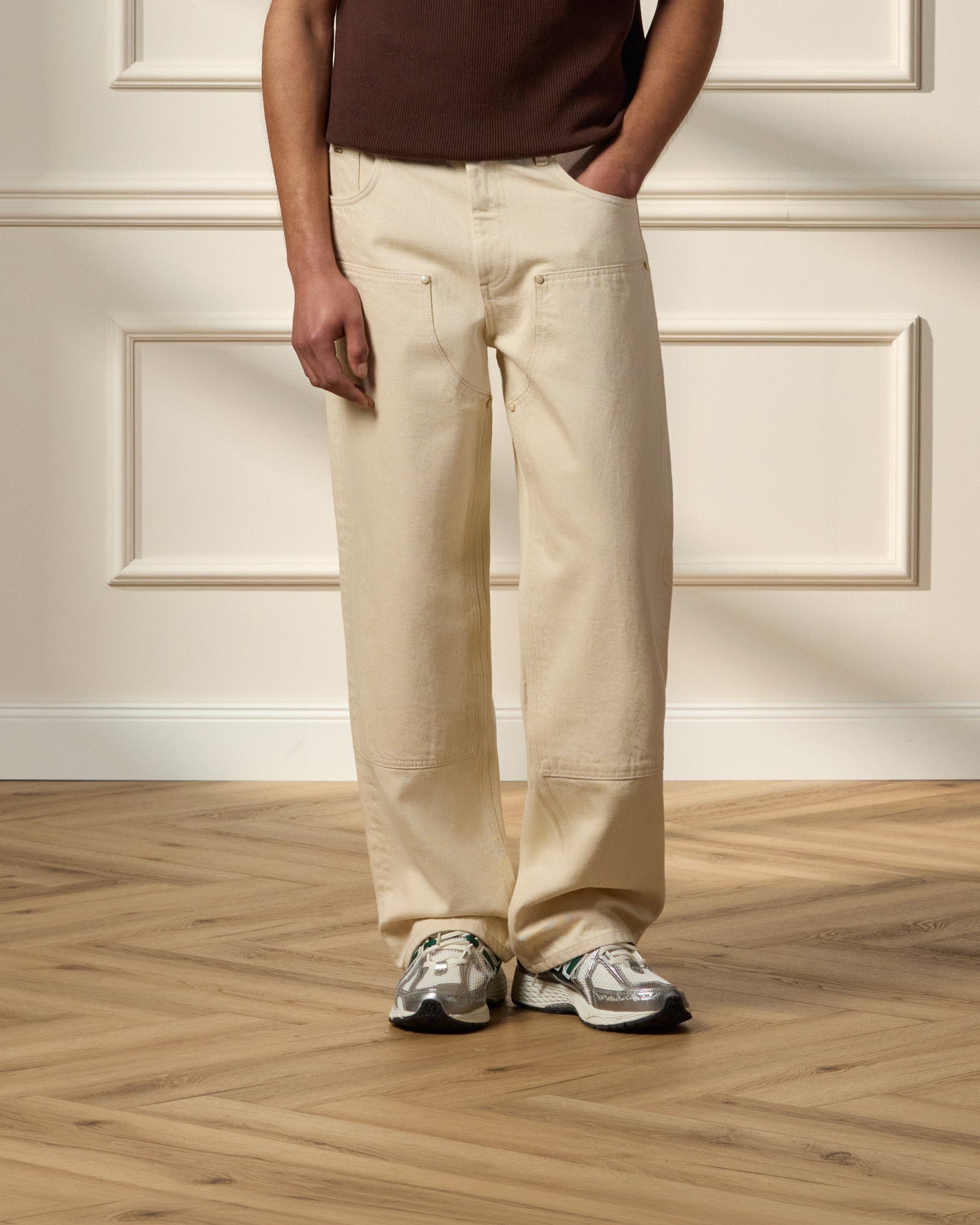 eightyfive-relaxed-carpenter-jeans-ecru-herren-perlmutt image 3