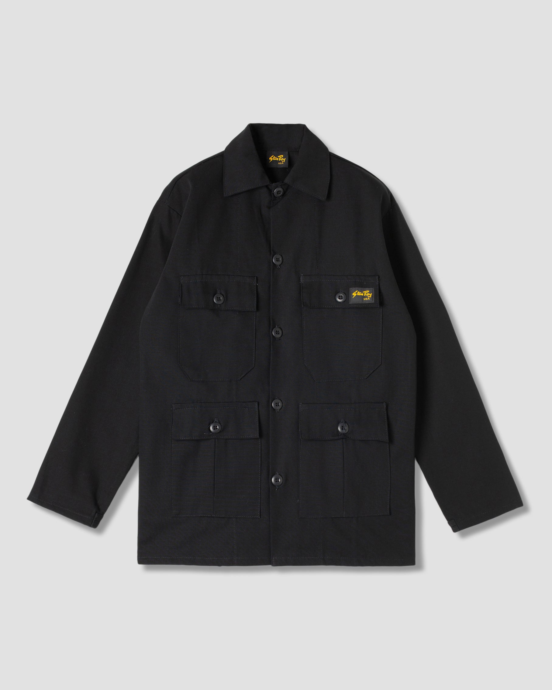 stan-ray-4-pocket-jacket-arbeitsjacke-black-ripstop image 1