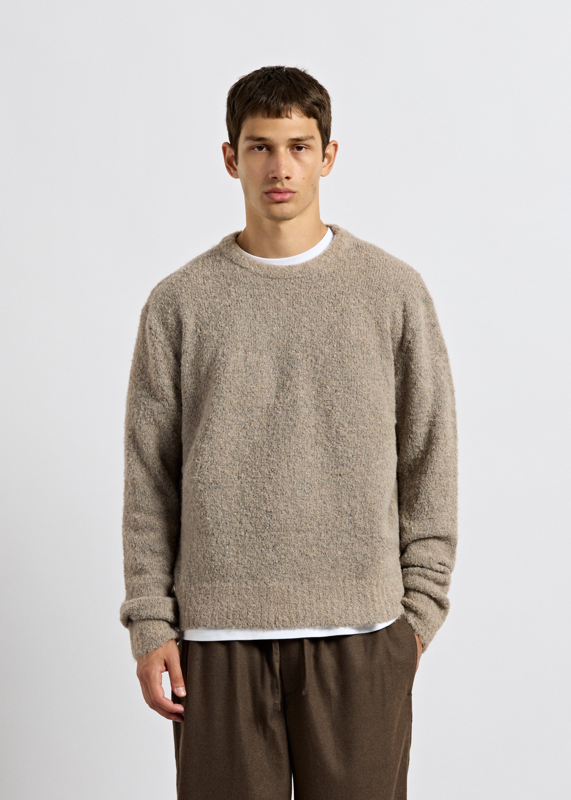 burocs-loop-knit-sweater-strickpullover-stone-beige-oversized image 3