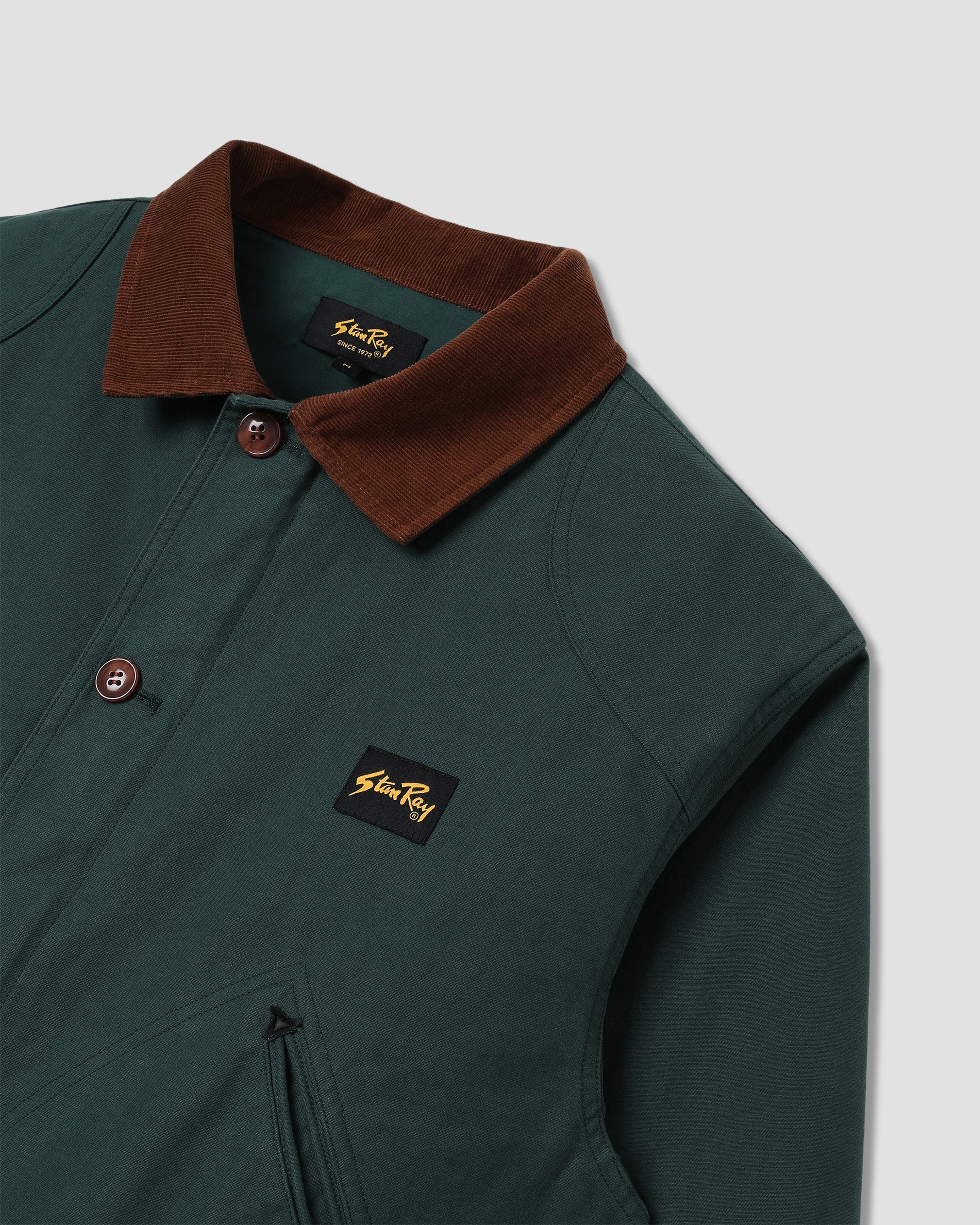stan-ray-hunters-jacke-botanical-green-winterjacke-baumwolle image 6