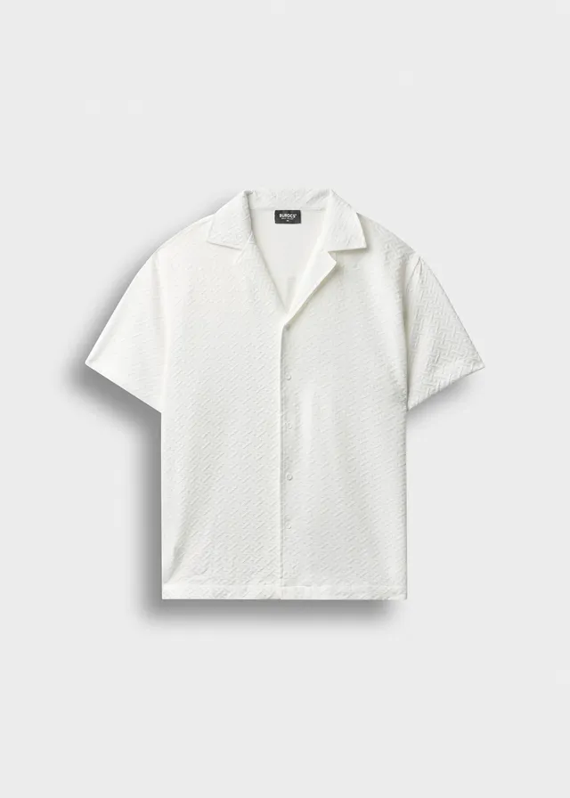 burocs-structured-shirt-white-regular-fit-strukturstoff image 1