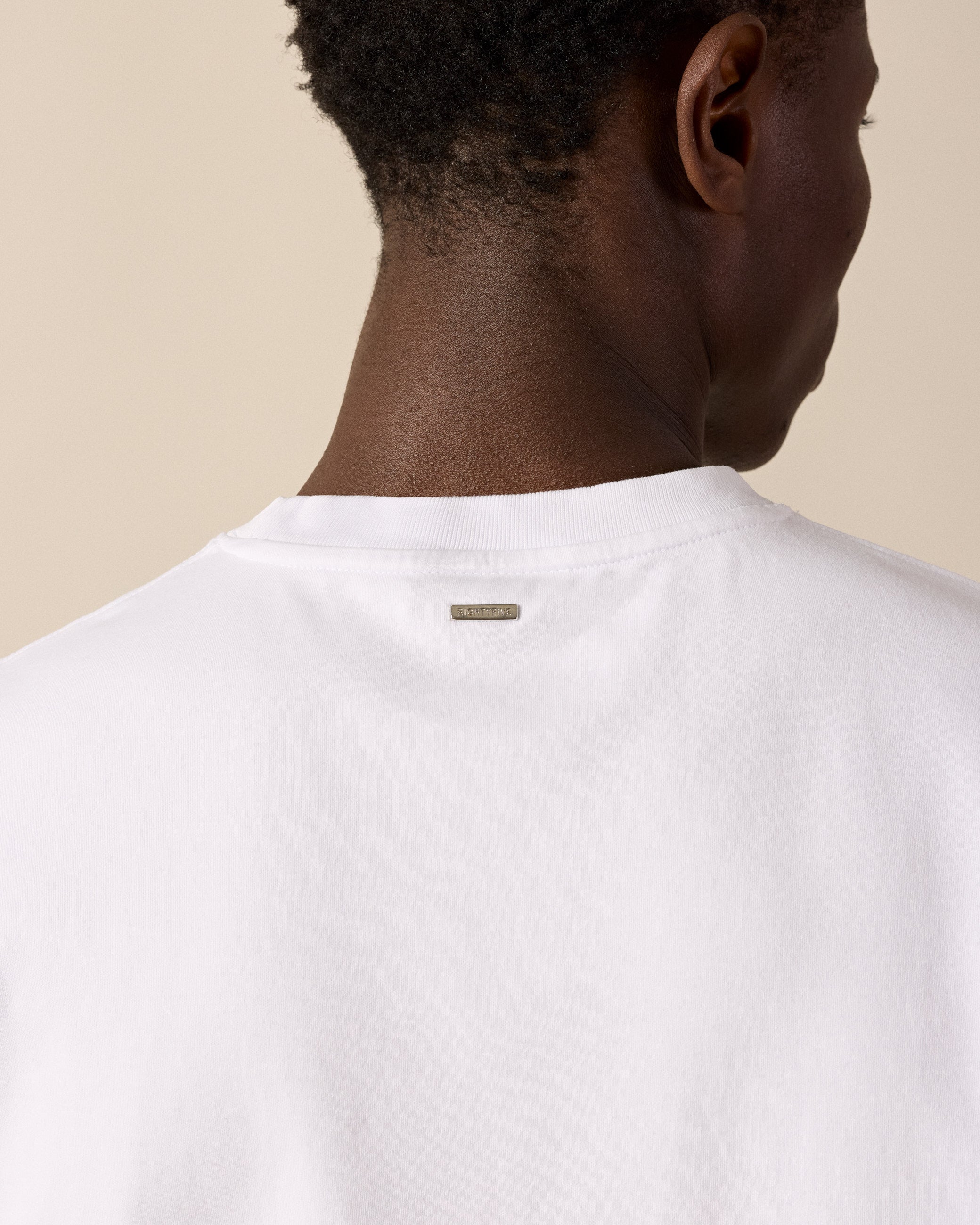 eightyfive-signature-t-shirt-white-baumwolle-regular image 7