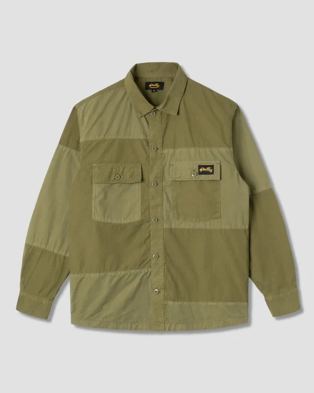 stan-ray-cpo-shirt-hemd-olive-poplin-mix-utility-taschen image 1