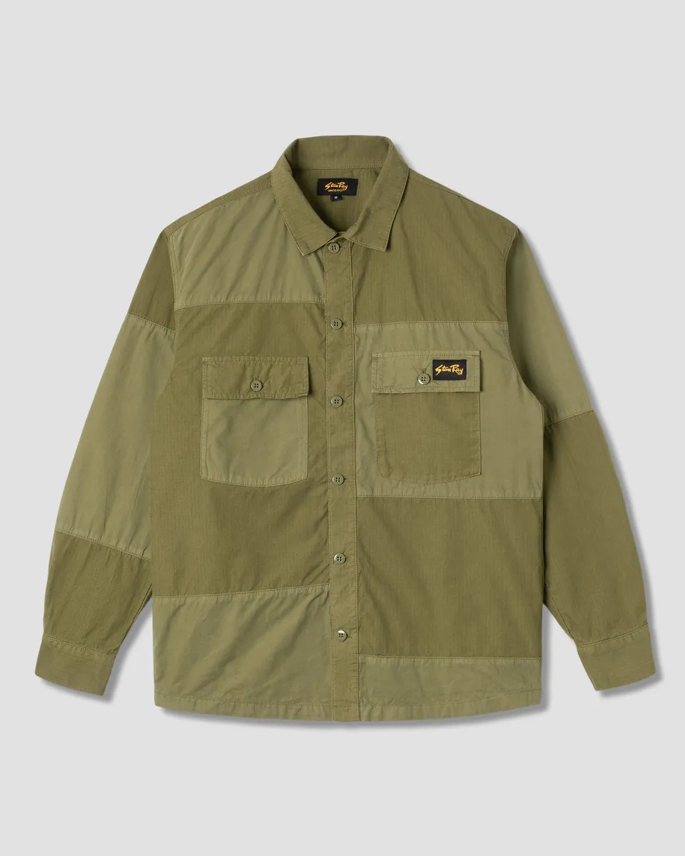 stan-ray-cpo-shirt-hemd-olive-poplin-mix-utility-taschen image 1