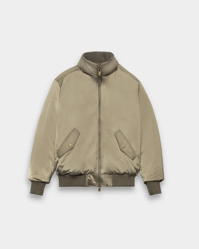eightyfive-satin-bomber-jacket-olive-herren-regular-fit image 1