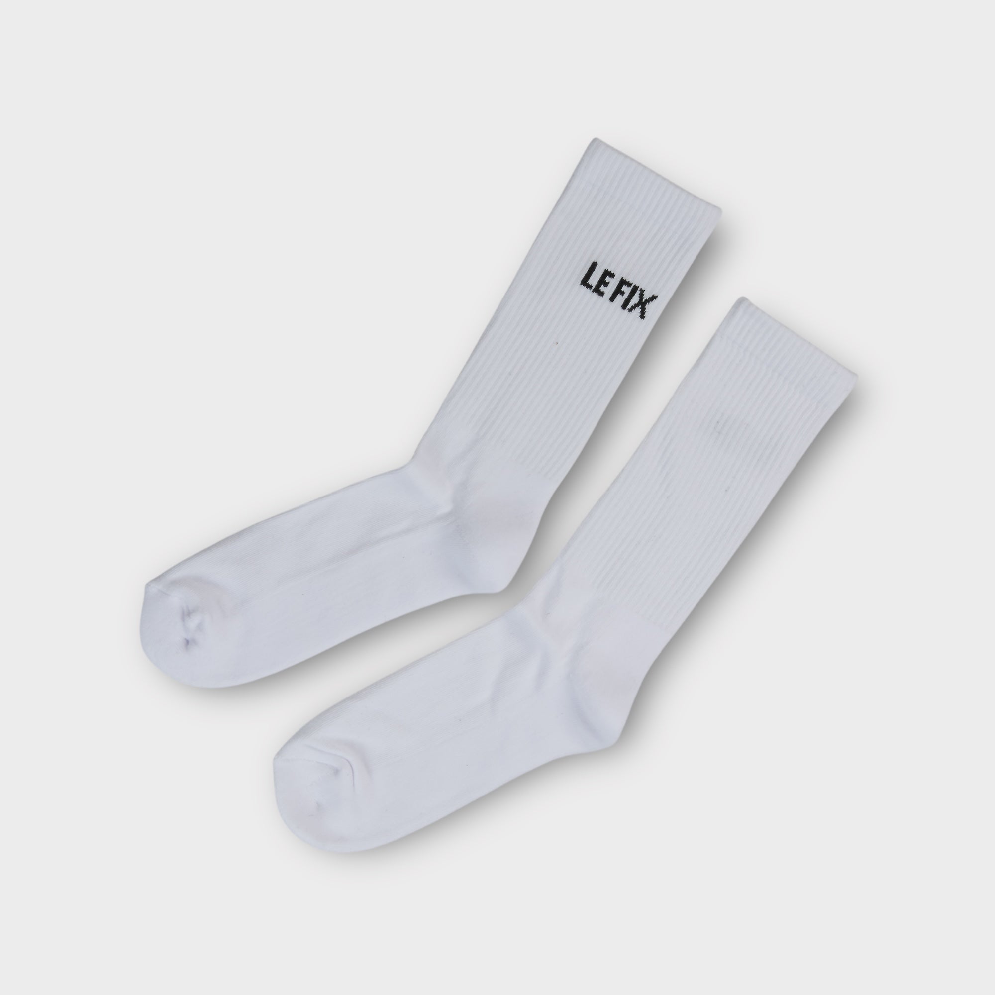 le-fix-tennissocken-weiss-logo-sneaker-socken image 1