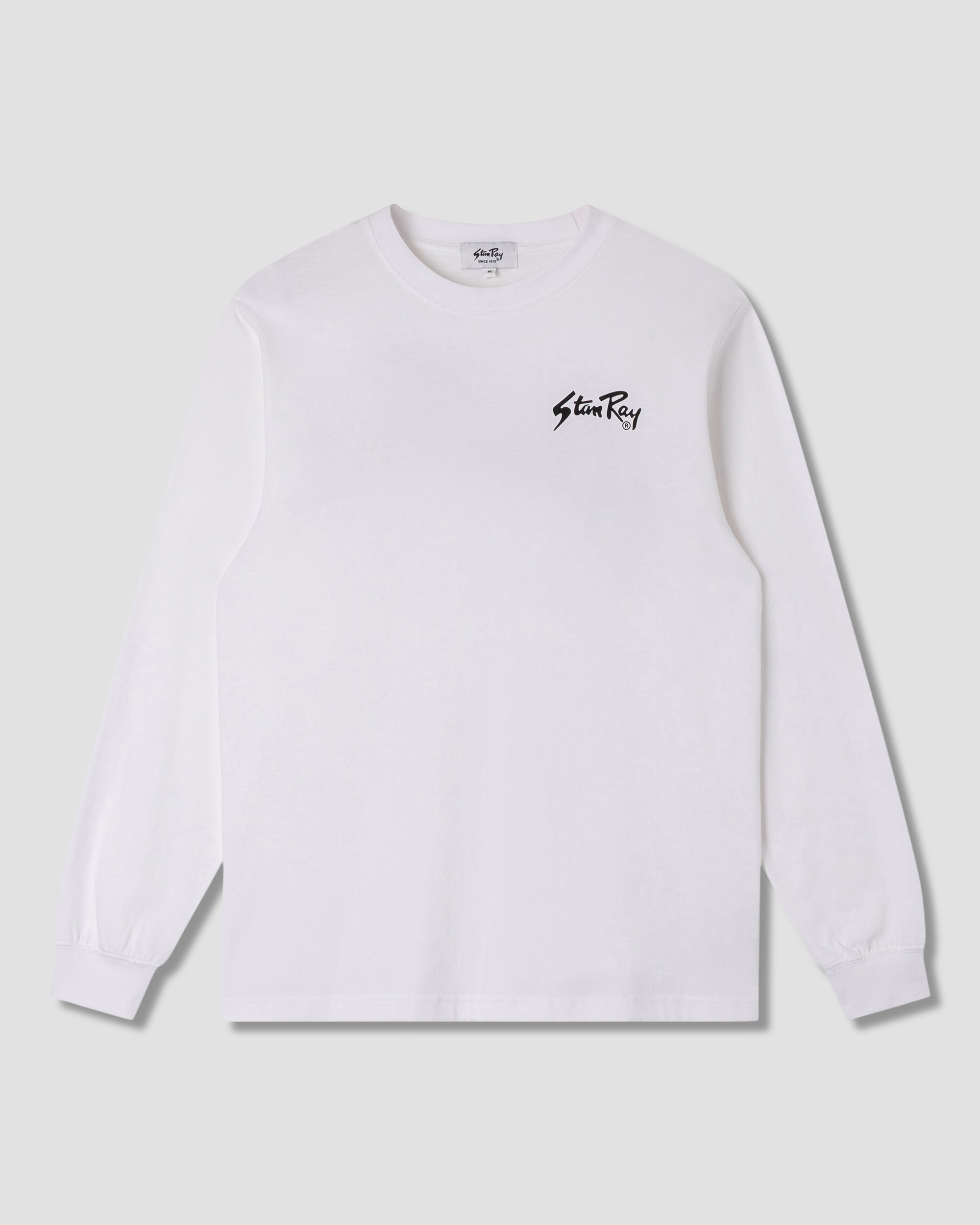 stan-ray-og-long-sleeve-tee-langarmshirt-white-180gsm image 1