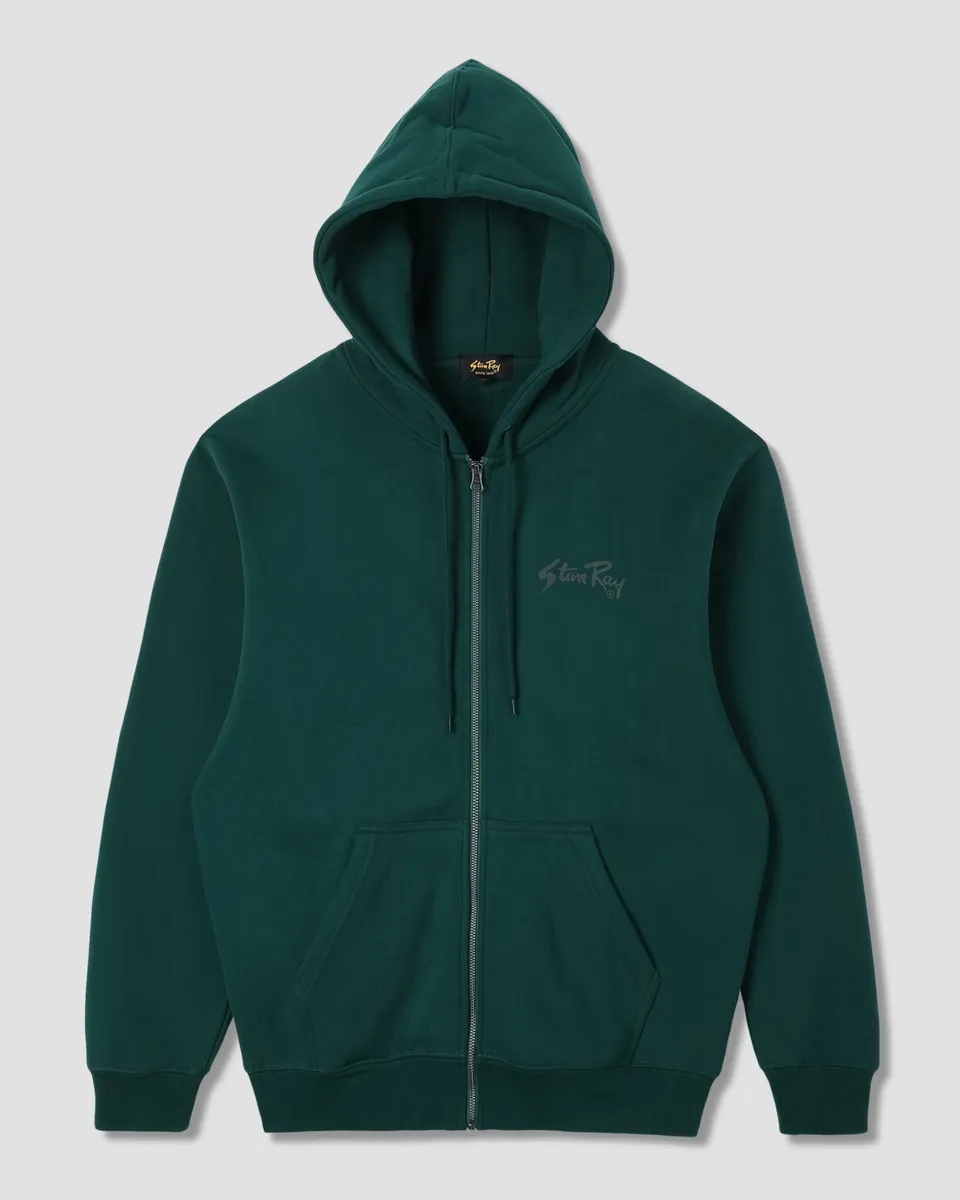 stan-ray-og-zip-hood-hoodie-botanical-green image 1