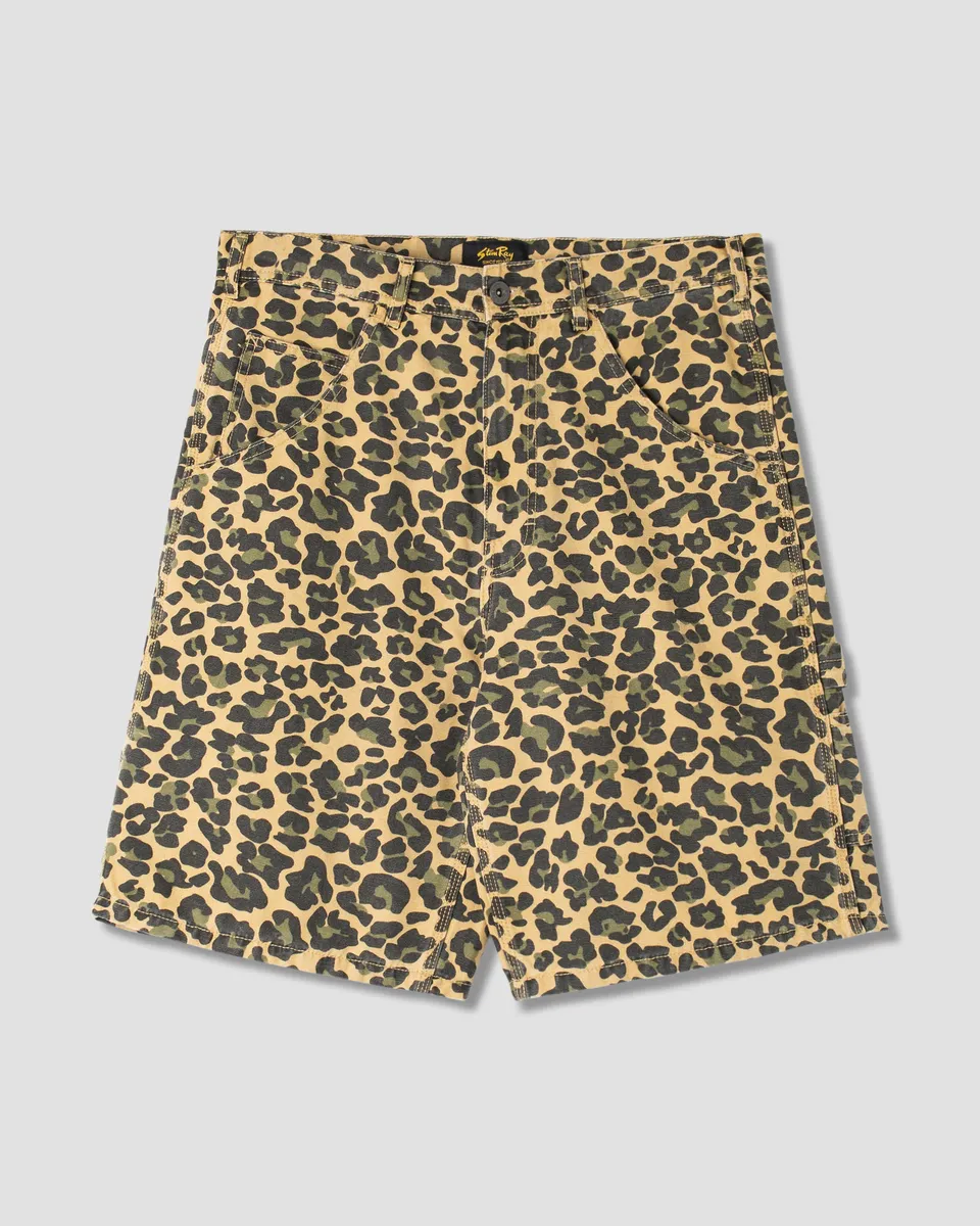 stan-ray-big-job-short-arbeitsshorts-leopard-camo-gr-32 image 1