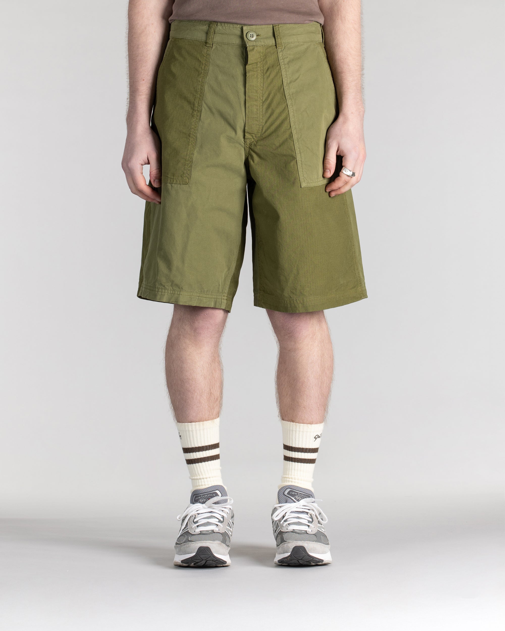 stan-ray-k-short-olive-rs-poplin-mix-shorts image 2